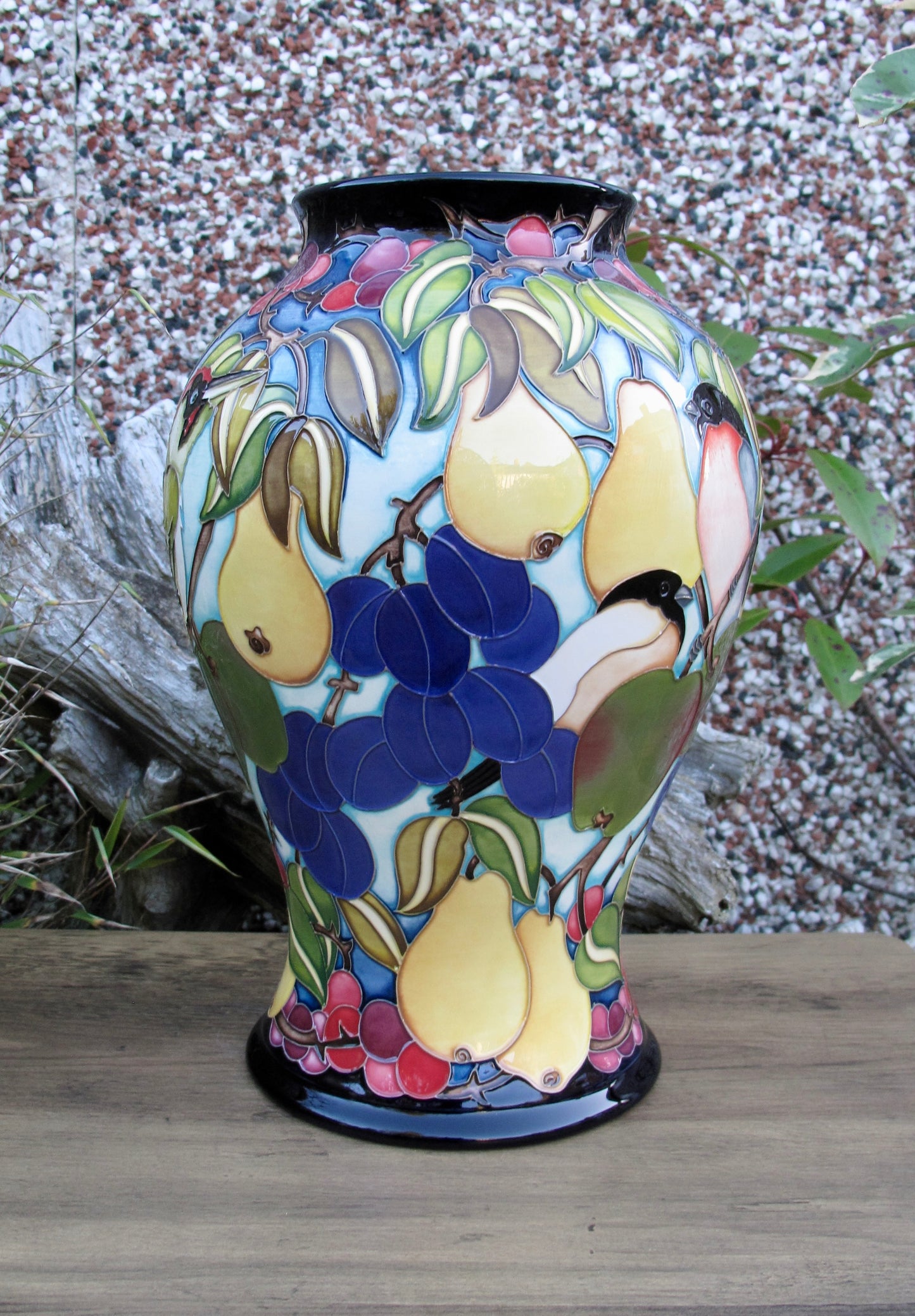 Moorcroft Rare FRUITFULL VALE 65/12 Vase Limited Edition 6/10 Retail Price £1995