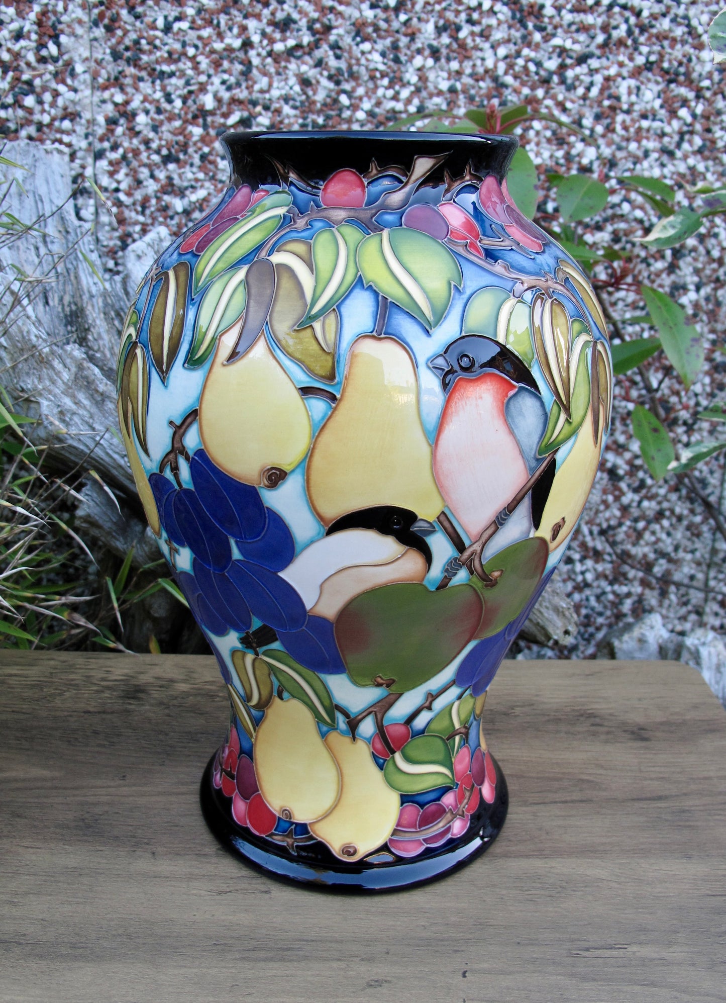 Moorcroft Rare FRUITFULL VALE 65/12 Vase Limited Edition 6/10 Retail Price £1995