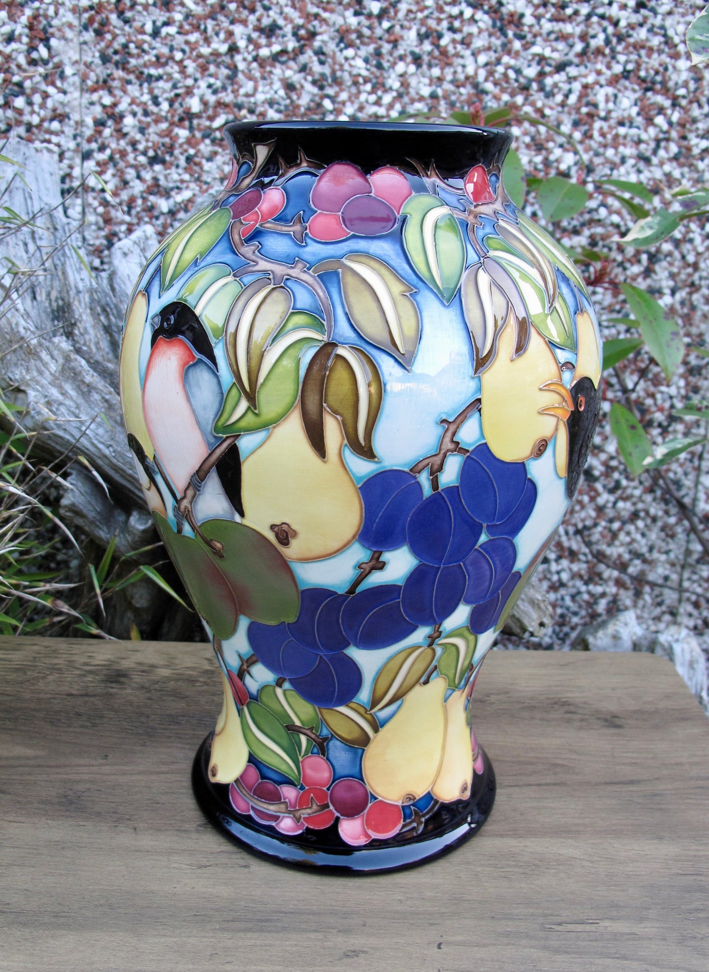 Moorcroft Rare FRUITFULL VALE 65/12 Vase Limited Edition 6/10 Retail Price £1995