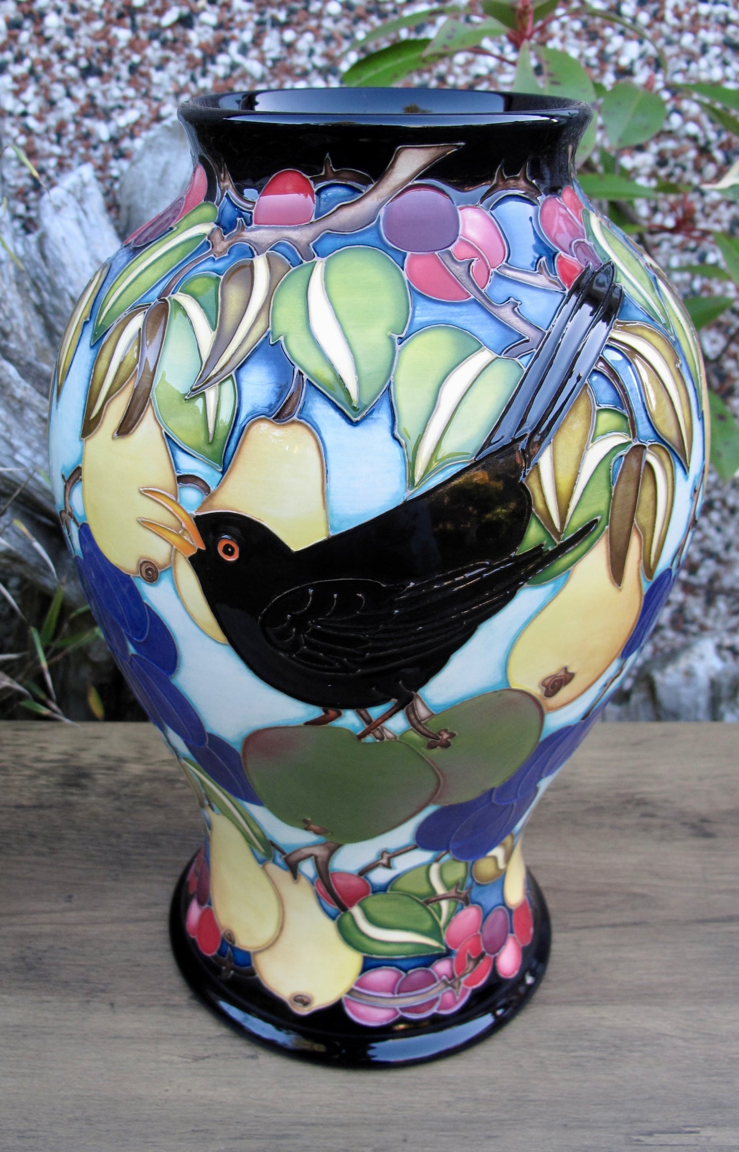 Moorcroft Rare FRUITFULL VALE 65/12 Vase Limited Edition 6/10 Retail Price £1995