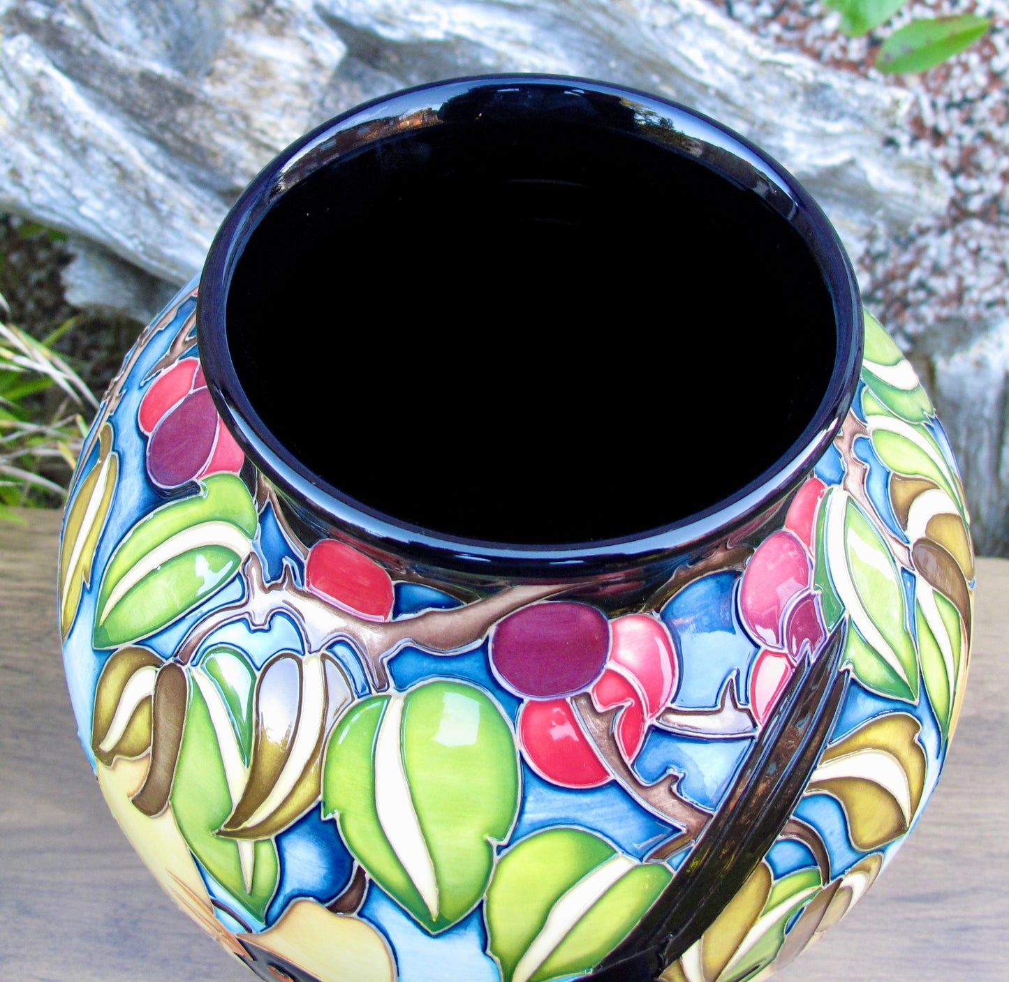 Moorcroft Rare FRUITFULL VALE 65/12 Vase Limited Edition 6/10 Retail Price £1995