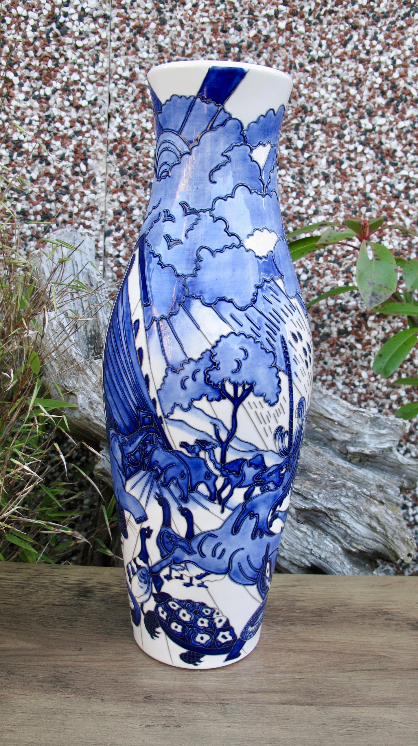Moorcroft THE ARK 120/16 vase Limited Edition 30/50 Retail Price £895  Animails
