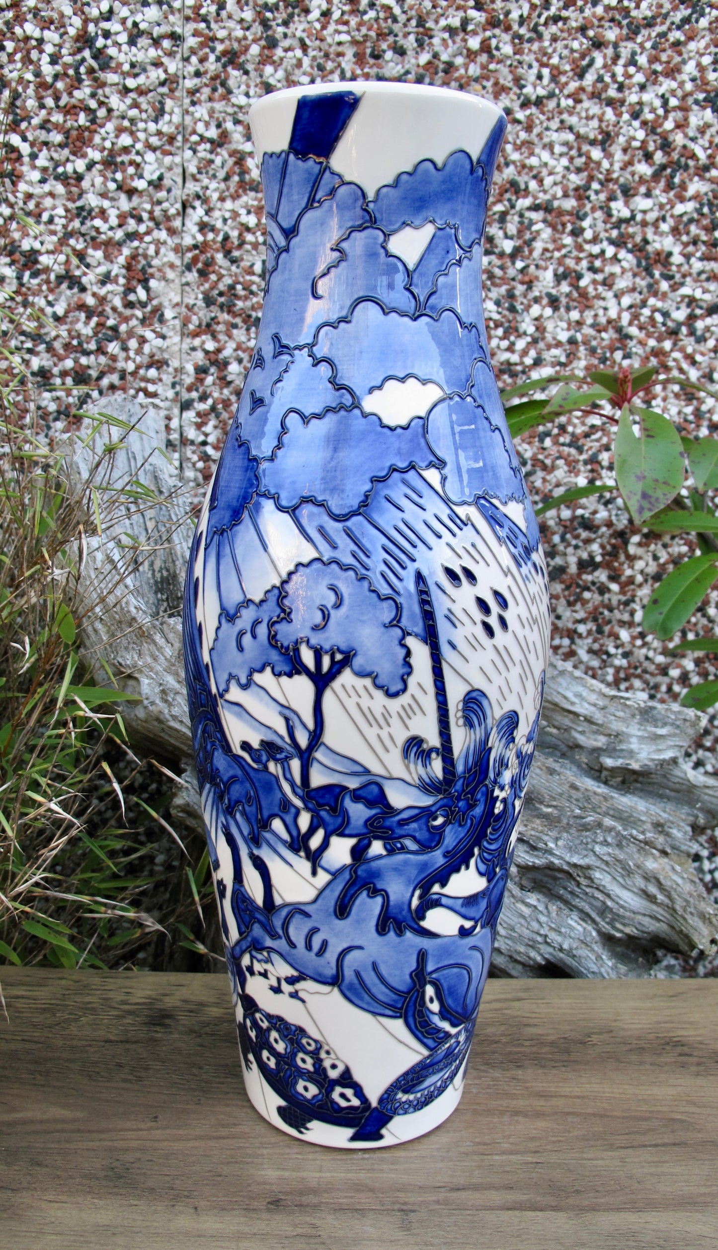 Moorcroft THE ARK 120/16 vase Limited Edition 30/50 Retail Price £895  Animails