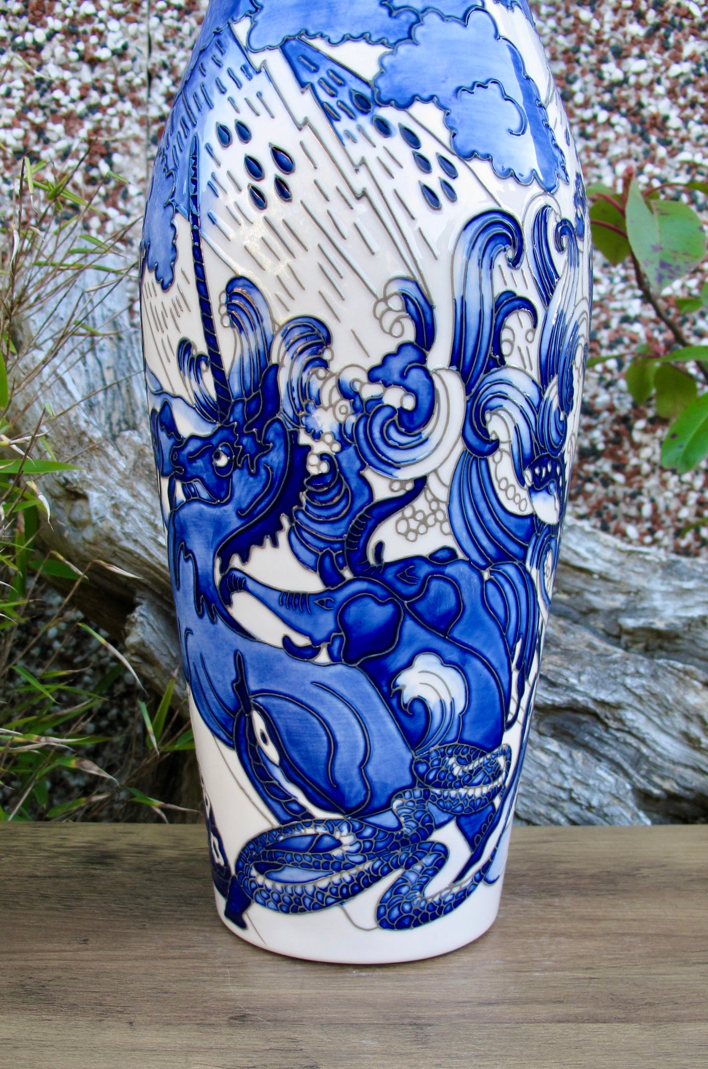 Moorcroft THE ARK 120/16 vase Limited Edition 30/50 Retail Price £895  Animails