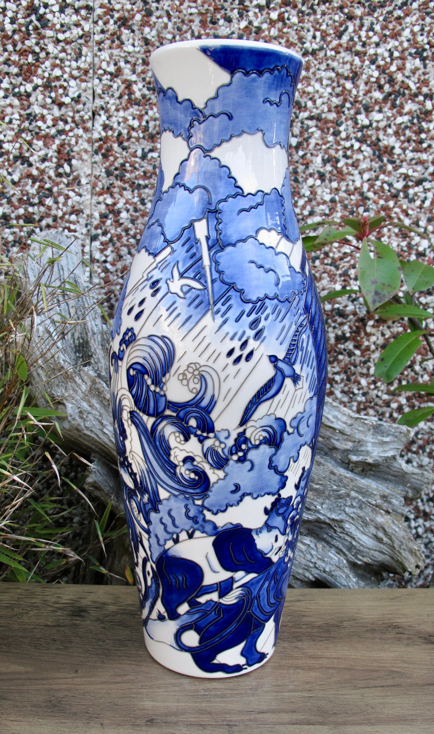 Moorcroft THE ARK 120/16 vase Limited Edition 30/50 Retail Price £895  Animails