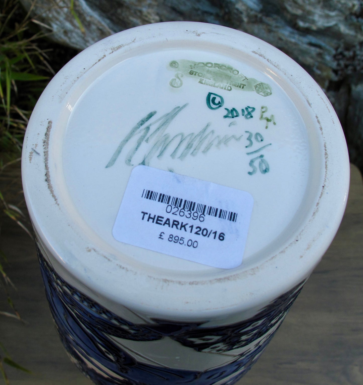 Moorcroft THE ARK 120/16 vase Limited Edition 30/50 Retail Price £895  Animails