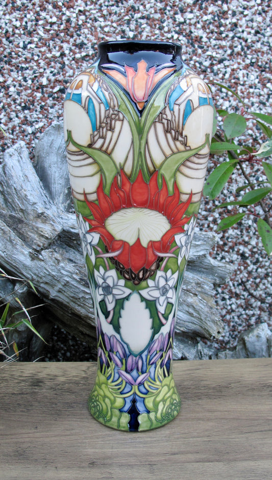 Moorcroft CORNISH RHAPSODY 121/14 Vase Limited Edition 17/20 Retail Price £1350