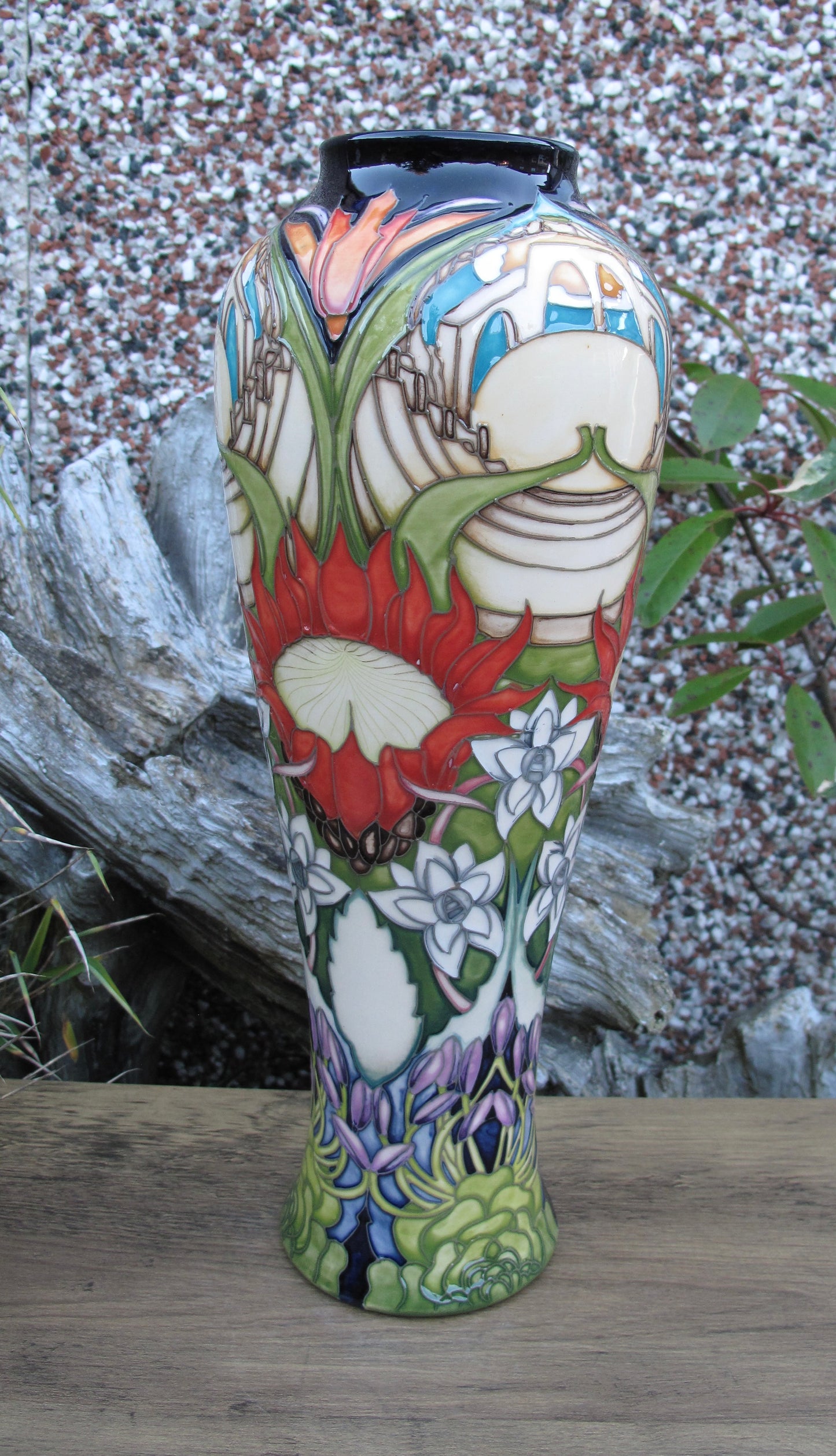 Moorcroft CORNISH RHAPSODY 121/14 Vase Limited Edition 17/20 Retail Price £1350