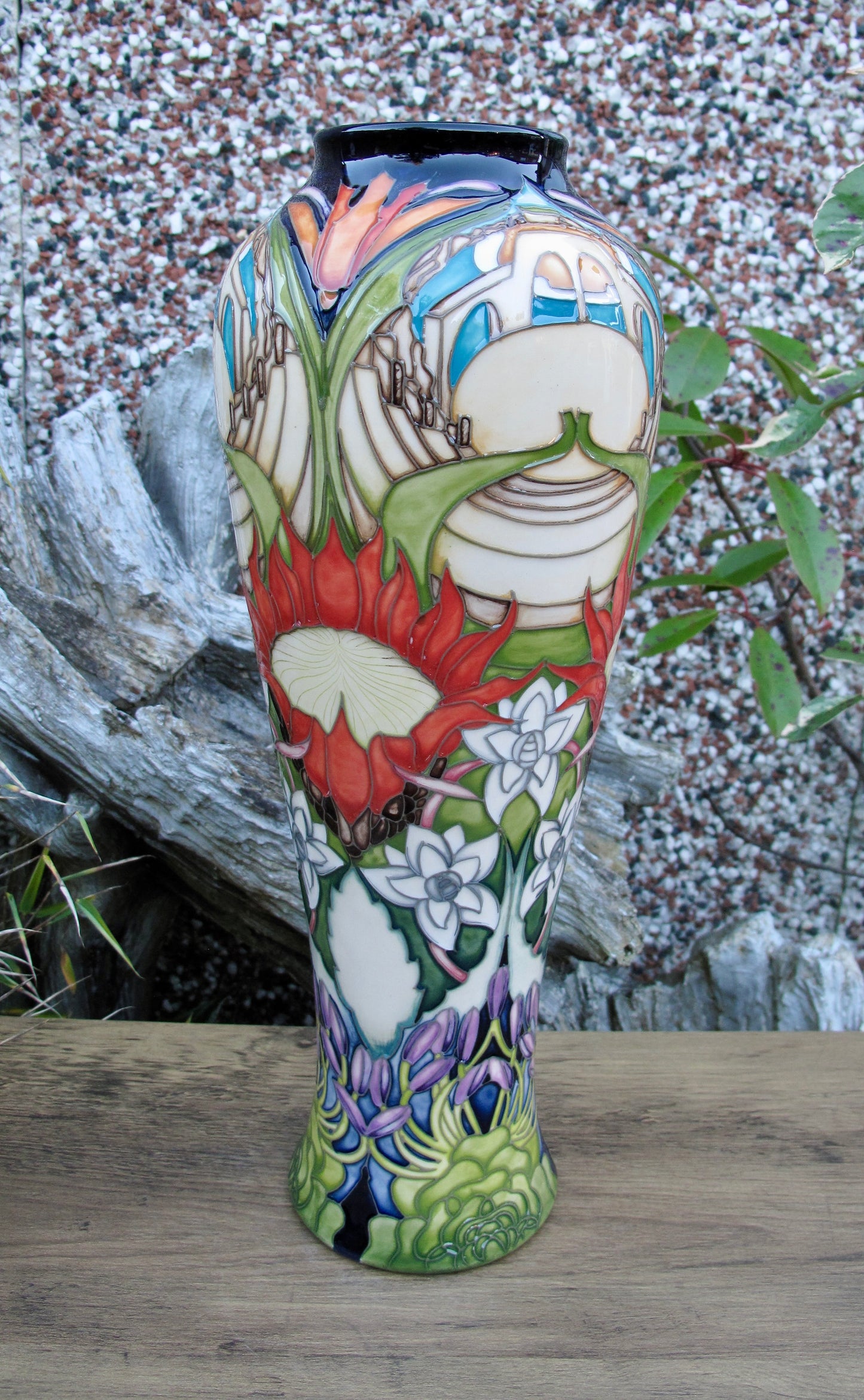 Moorcroft CORNISH RHAPSODY 121/14 Vase Limited Edition 17/20 Retail Price £1350