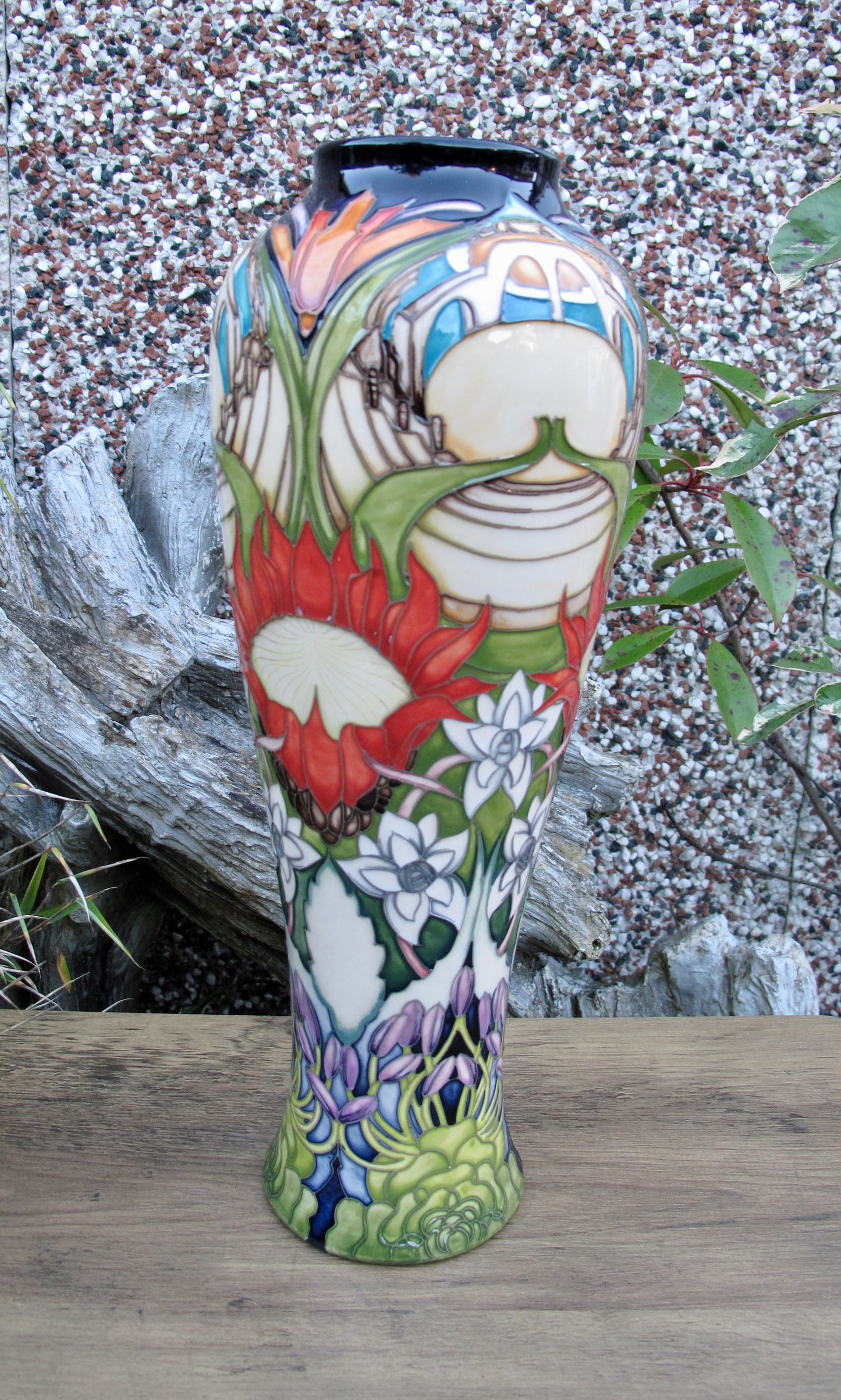Moorcroft CORNISH RHAPSODY 121/14 Vase Limited Edition 17/20 Retail Price £1350