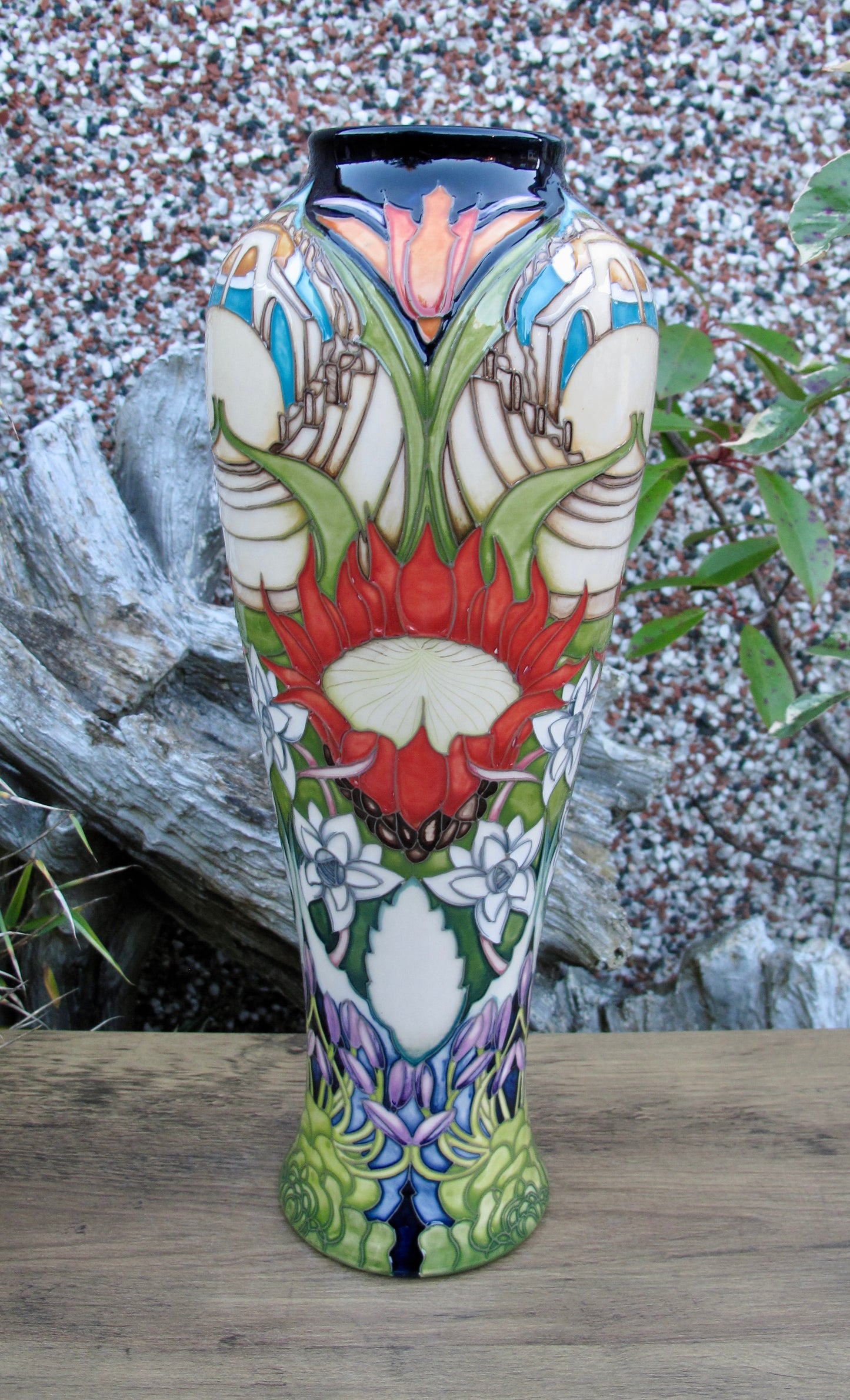 Moorcroft CORNISH RHAPSODY 121/14 Vase Limited Edition 17/20 Retail Price £1350