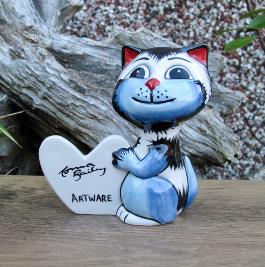 Lorna Bailey LIONEL ADVERTISING CAT Lorna Bailey Artware