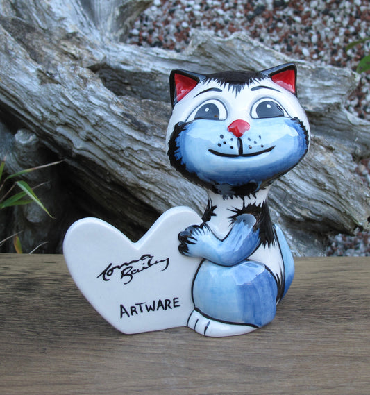Lorna Bailey LIONEL ADVERTISING CAT Lorna Bailey Artware