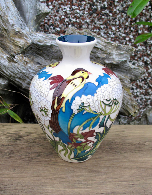 Moorcroft FOOLS PARSLEY Vase 03/7 Trial Dated 10.7.23 Retail Price £775