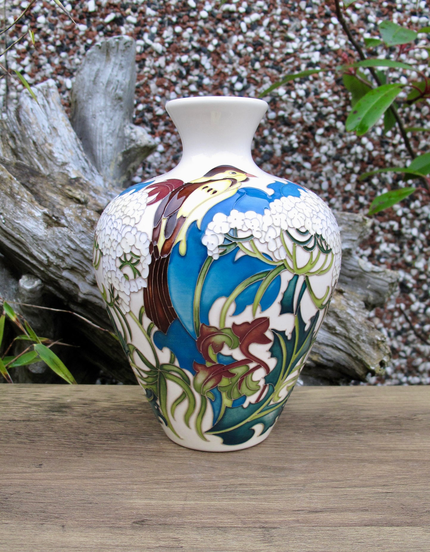 Moorcroft FOOLS PARSLEY Vase 03/7 Trial Dated 10.7.23 Retail Price £775