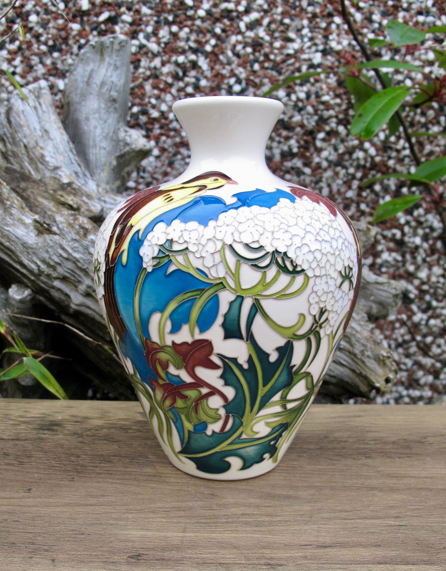 Moorcroft FOOLS PARSLEY Vase 03/7 Trial Dated 10.7.23 Retail Price £775