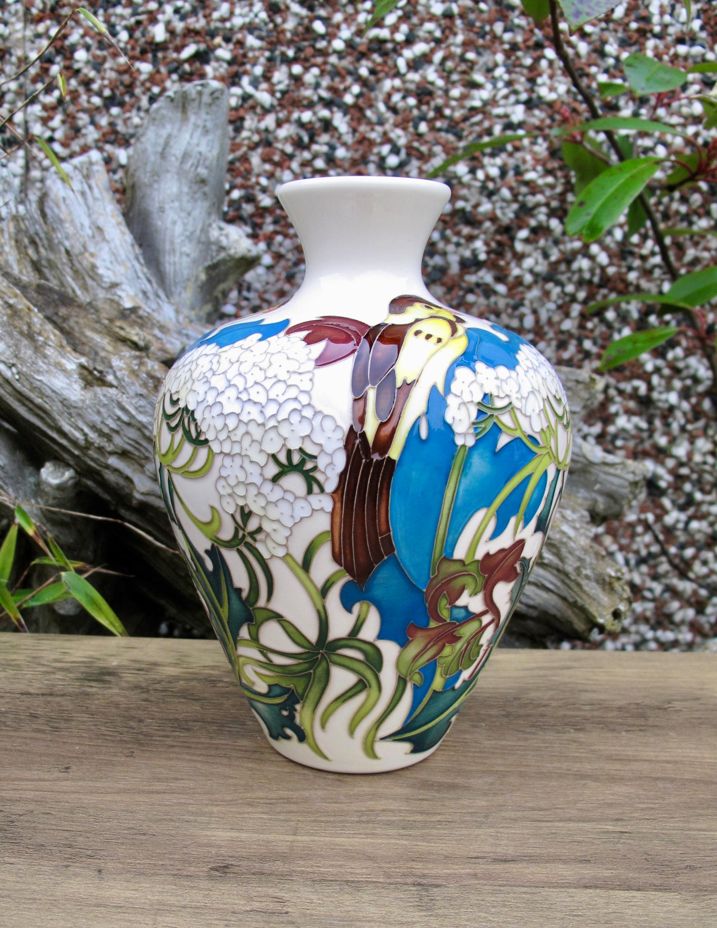 Moorcroft FOOLS PARSLEY Vase 03/7 Trial Dated 10.7.23 Retail Price £775