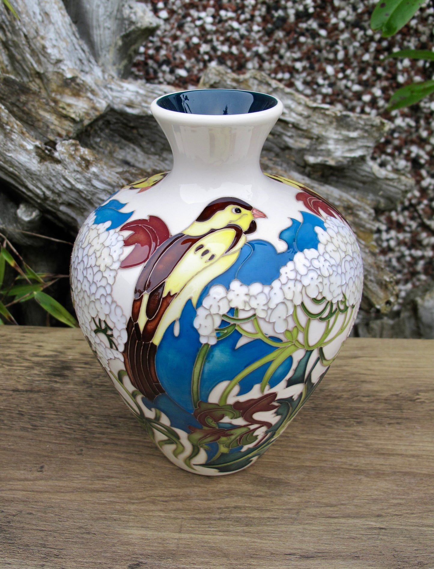 Moorcroft FOOLS PARSLEY Vase 03/7 Trial Dated 10.7.23 Retail Price £775