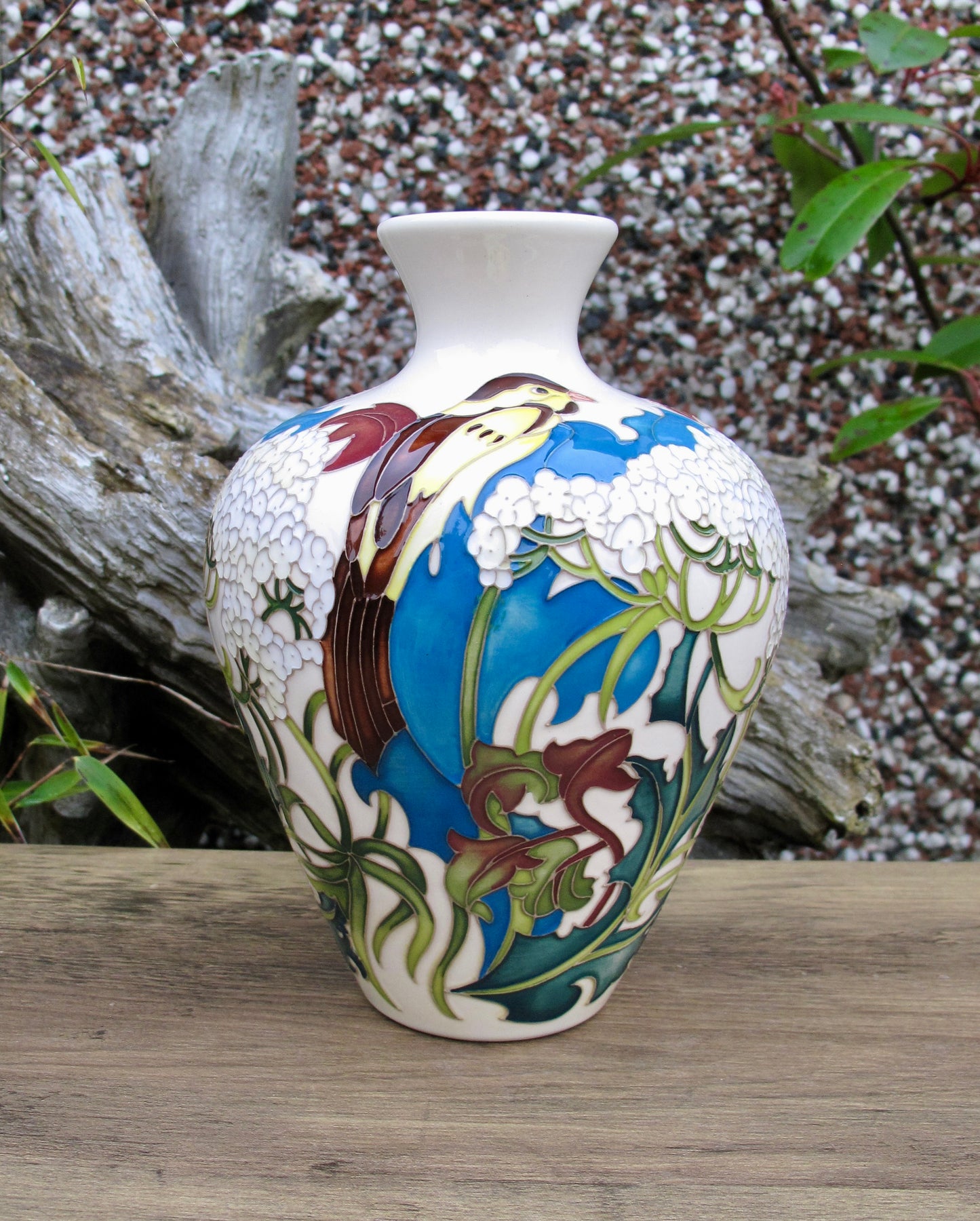 Moorcroft FOOLS PARSLEY Vase 03/7 Trial Dated 10.7.23 Retail Price £775