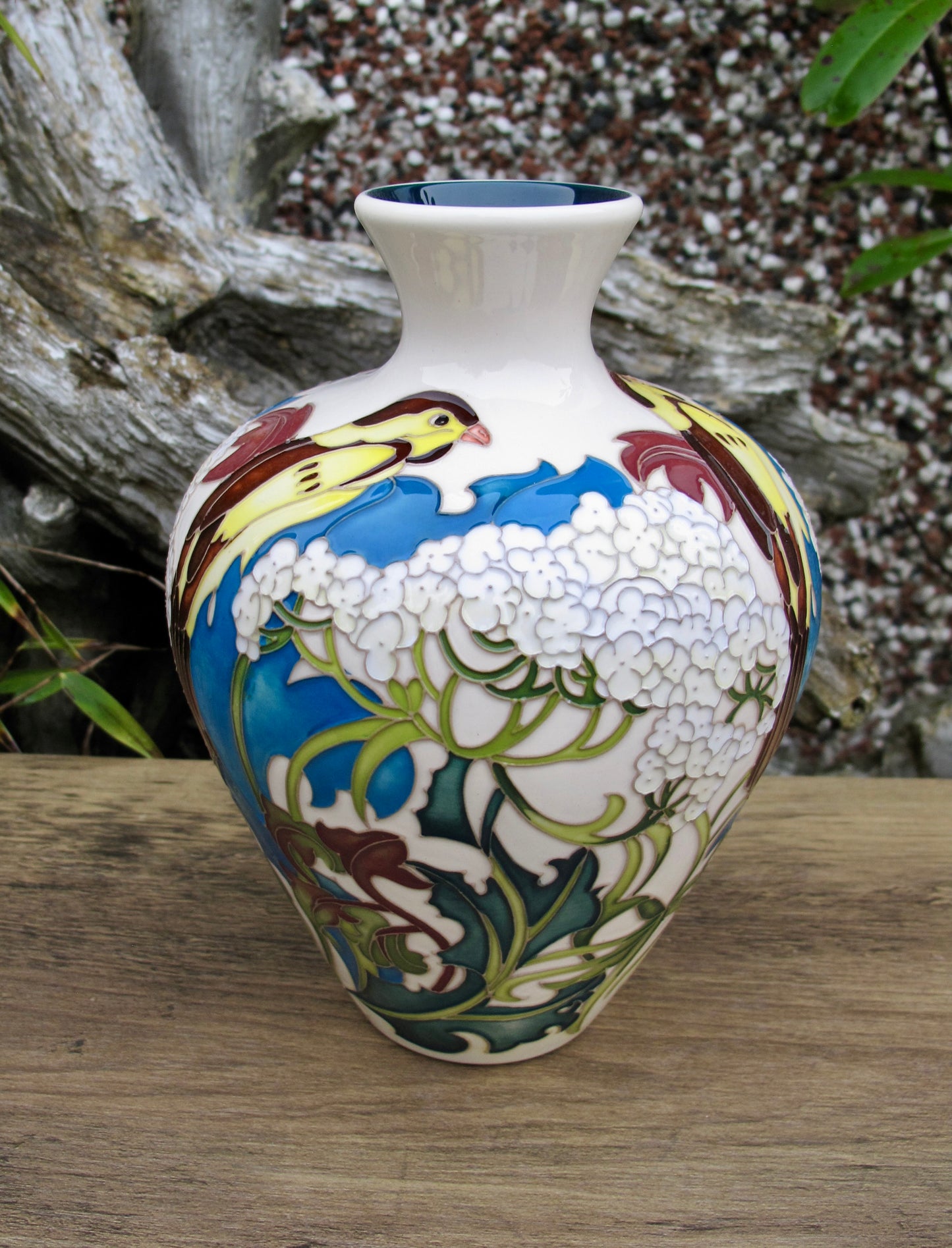 Moorcroft FOOLS PARSLEY Vase 03/7 Trial Dated 10.7.23 Retail Price £775