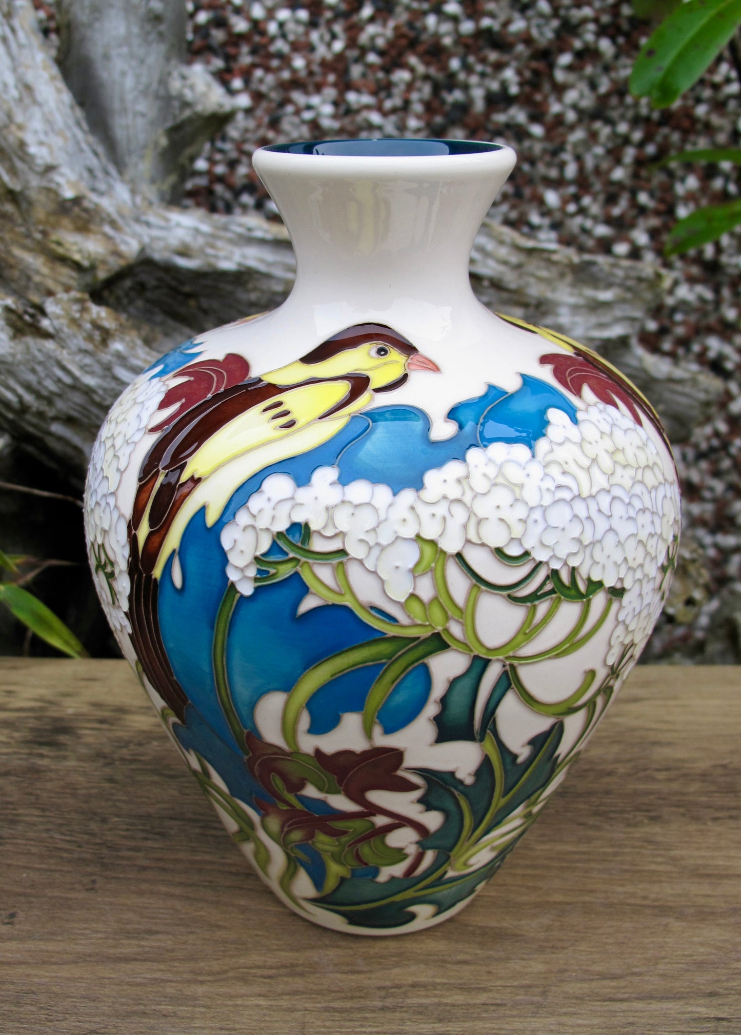 Moorcroft FOOLS PARSLEY Vase 03/7 Trial Dated 10.7.23 Retail Price £775