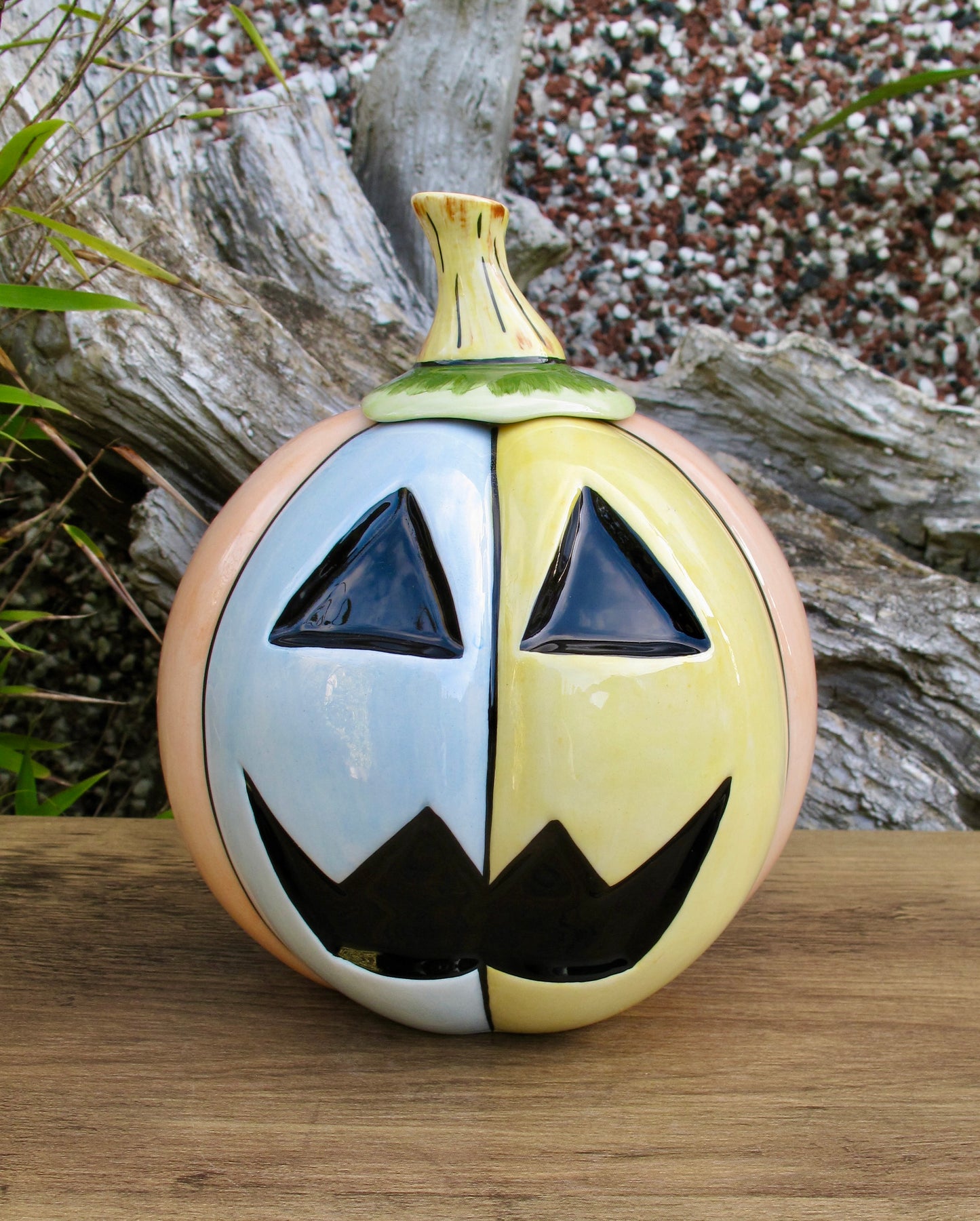 Lorna Bailey Rare THE JACKO LANTERN Lidded Pot Limited Edition 1/1