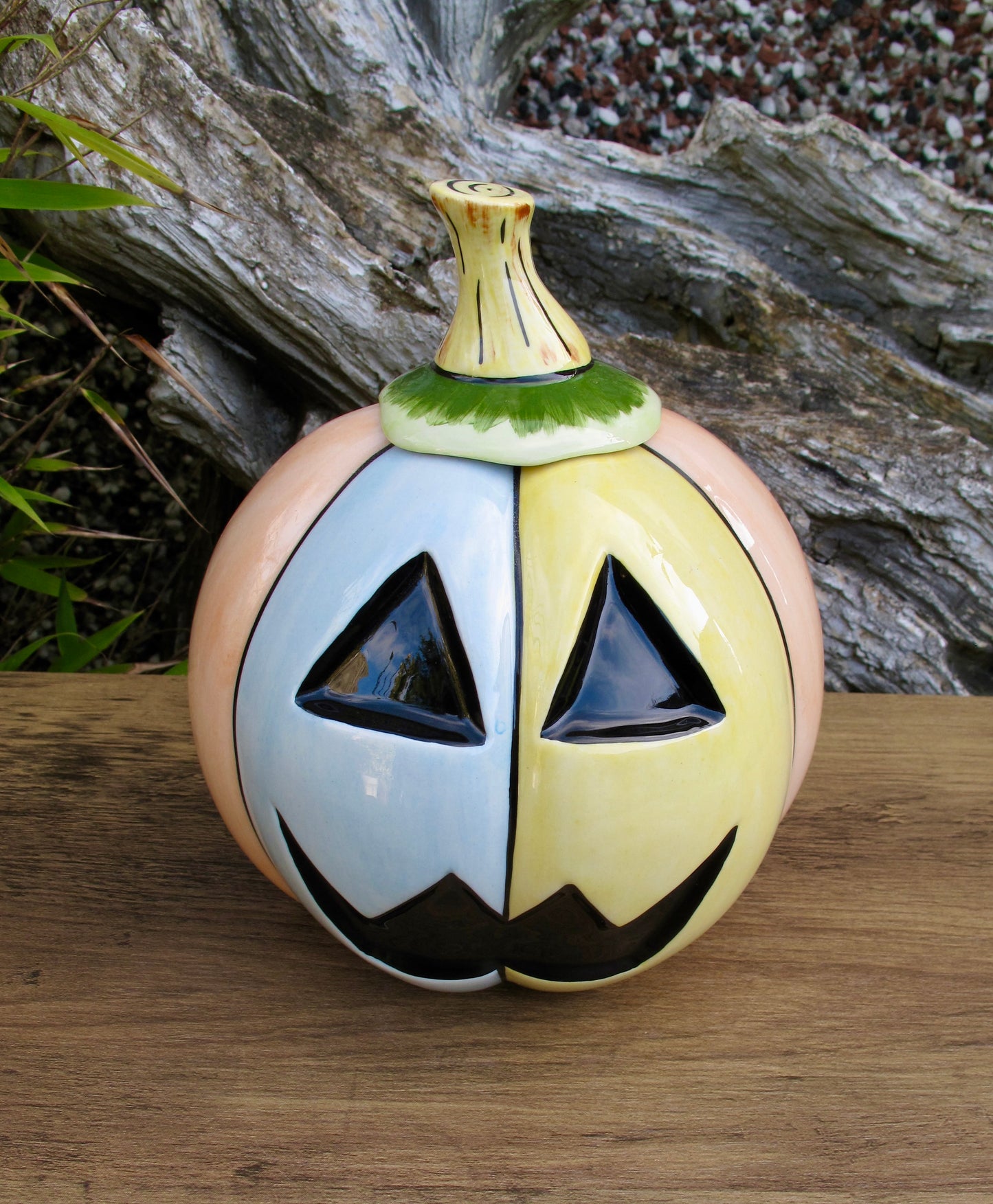 Lorna Bailey Rare THE JACKO LANTERN Lidded Pot Limited Edition 1/1