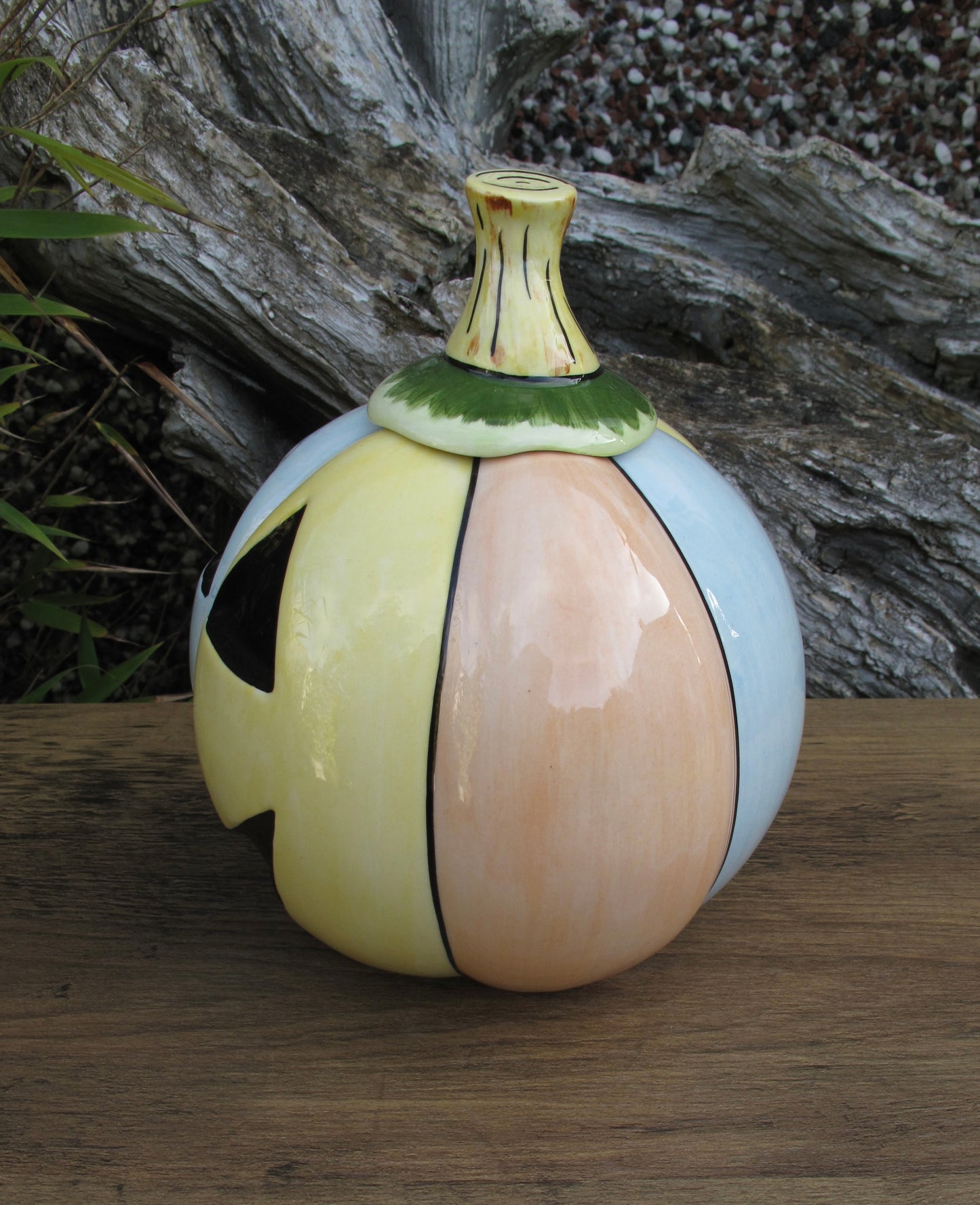 Lorna Bailey Rare THE JACKO LANTERN Lidded Pot Limited Edition 1/1
