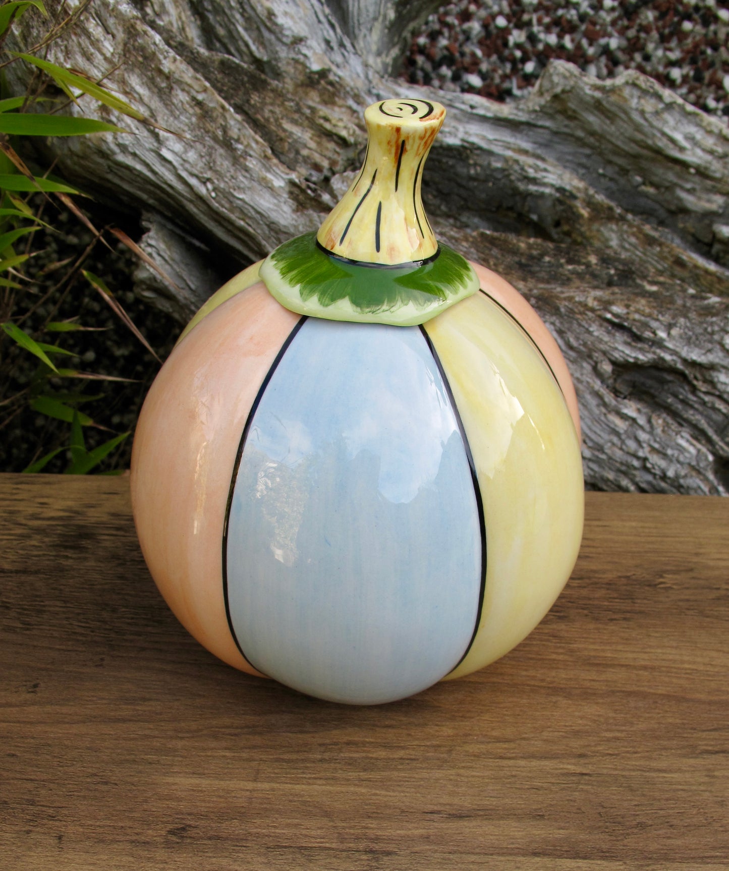 Lorna Bailey Rare THE JACKO LANTERN Lidded Pot Limited Edition 1/1