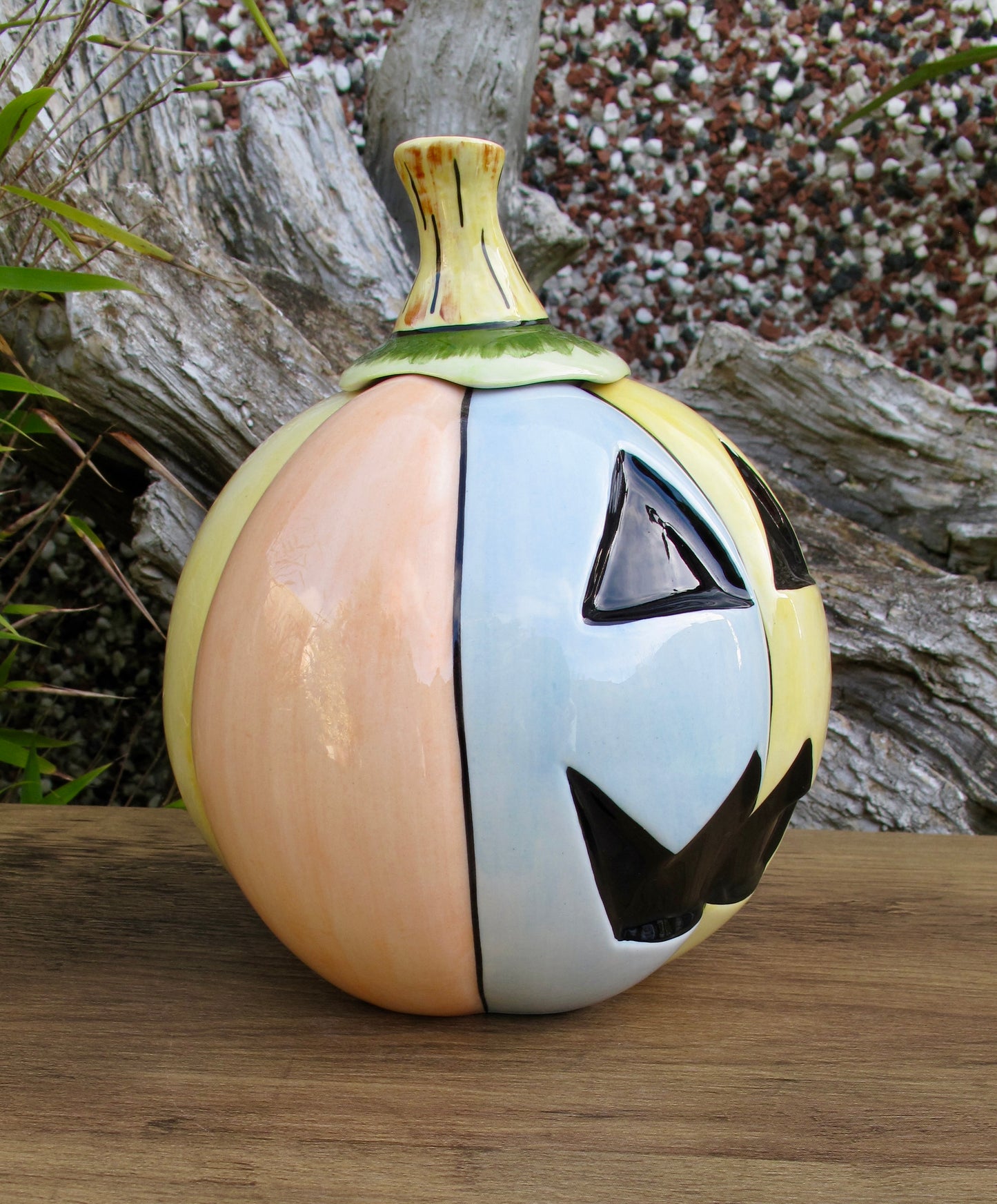 Lorna Bailey Rare THE JACKO LANTERN Lidded Pot Limited Edition 1/1