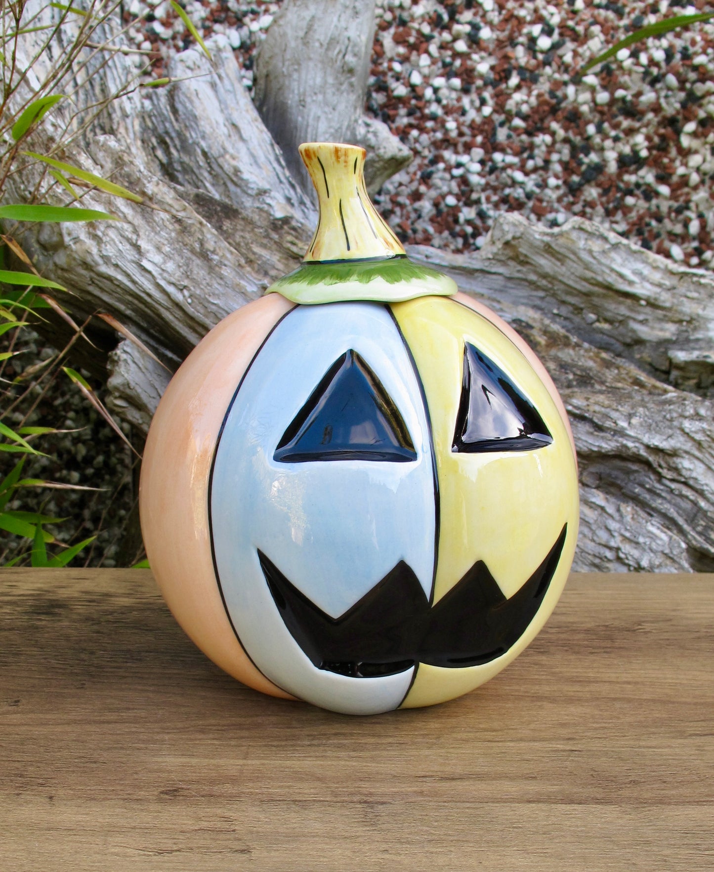 Lorna Bailey Rare THE JACKO LANTERN Lidded Pot Limited Edition 1/1