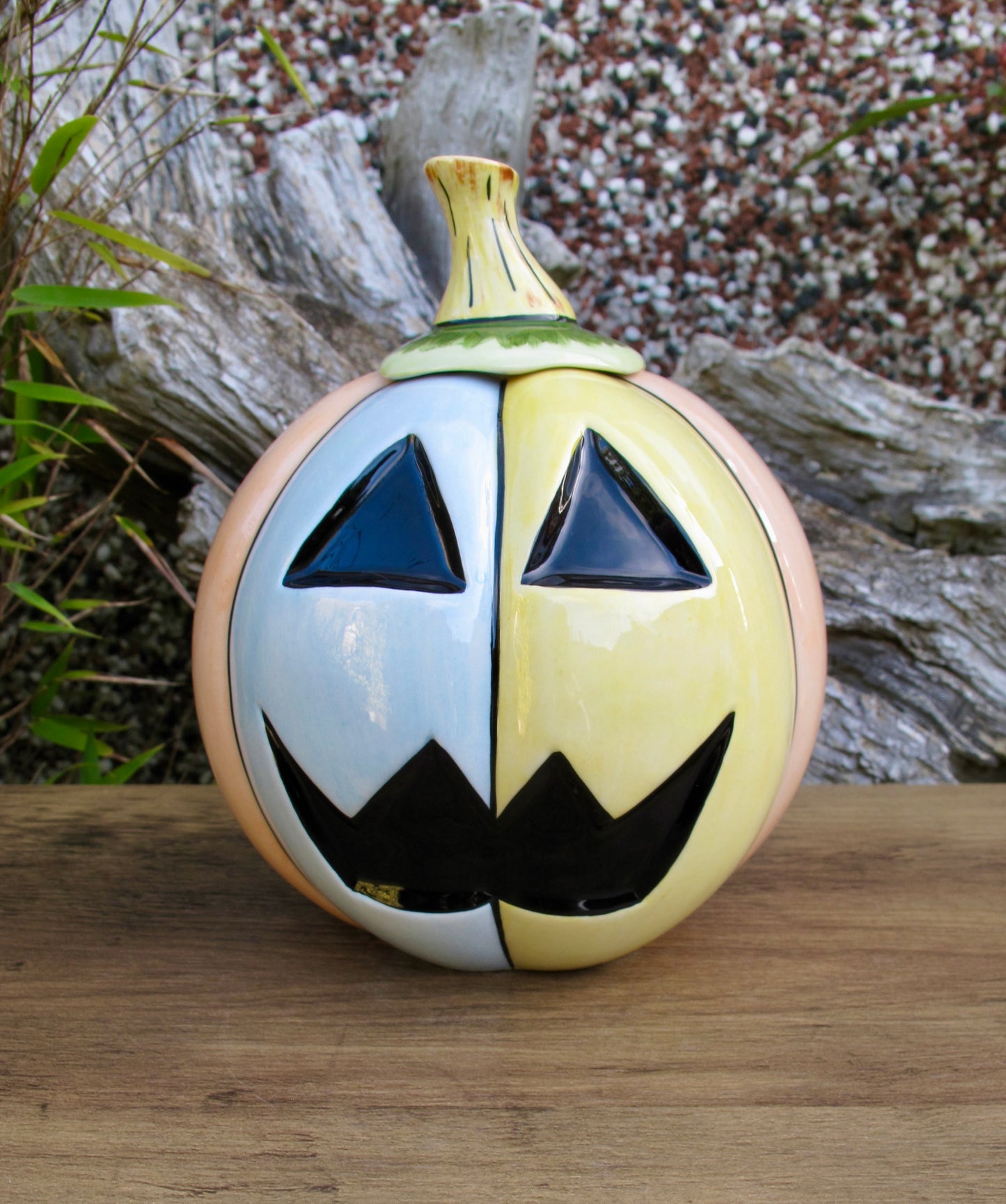 Lorna Bailey Rare THE JACKO LANTERN Lidded Pot Limited Edition 1/1