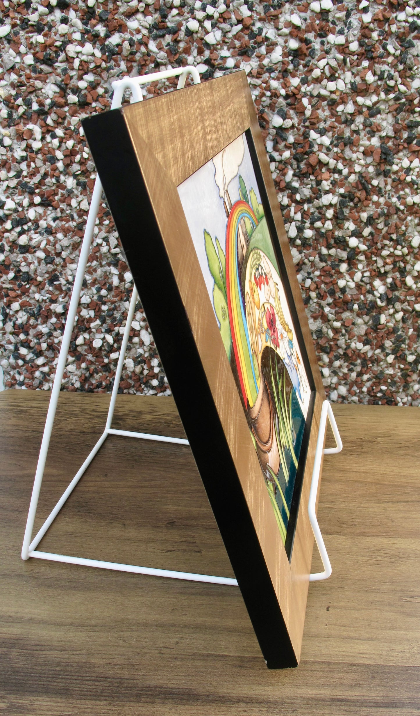 Moorcroft Rare END OF THE RAINBOW Trial 16.2.22 Plaque PLQ8 Retail Price £495