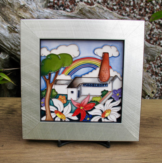 Moorcroft RAINBOW MAGIC PLQ6 Plaque Retail Price £390