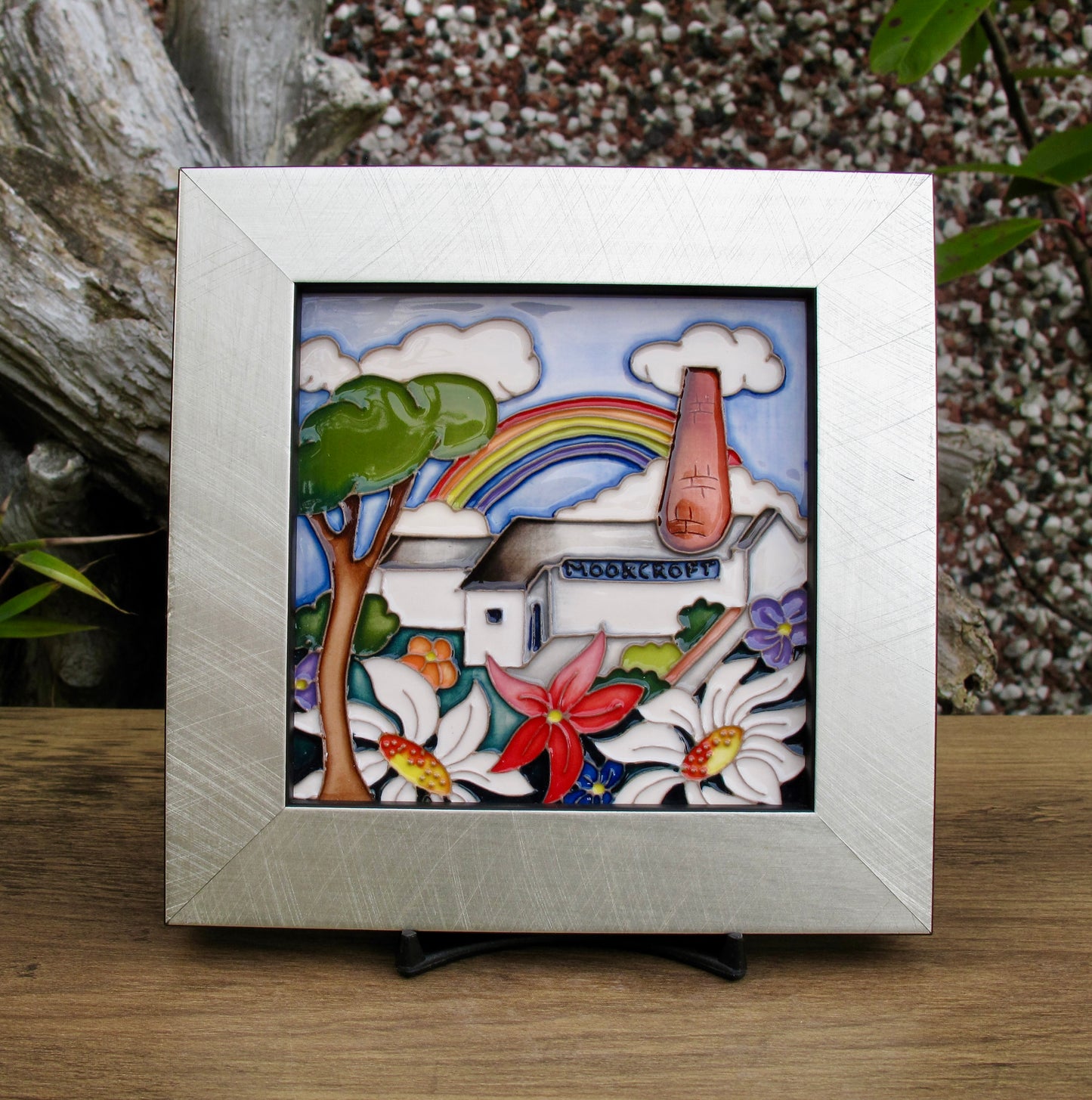 Moorcroft RAINBOW MAGIC PLQ6 Plaque Retail Price £390