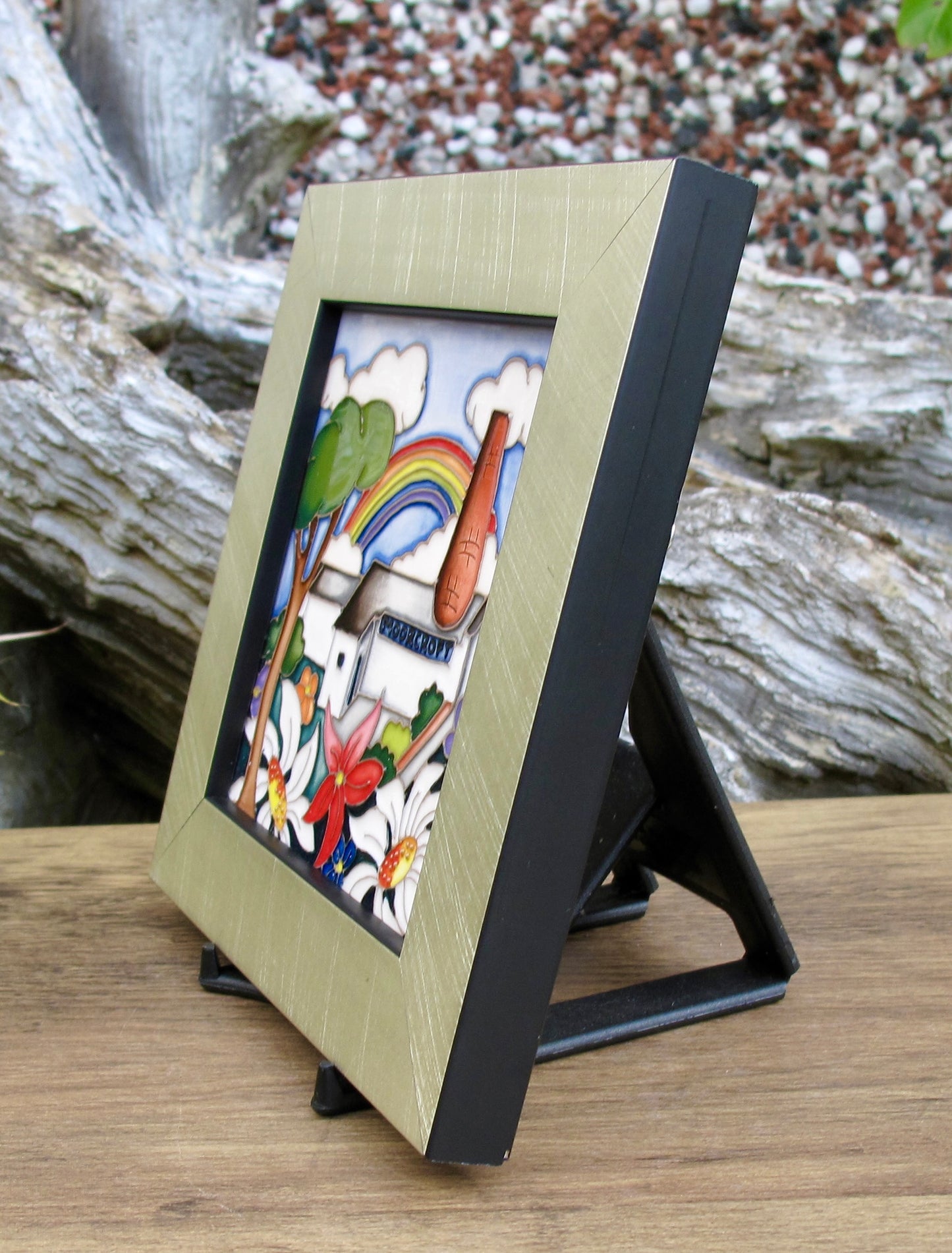 Moorcroft RAINBOW MAGIC PLQ6 Plaque Retail Price £390