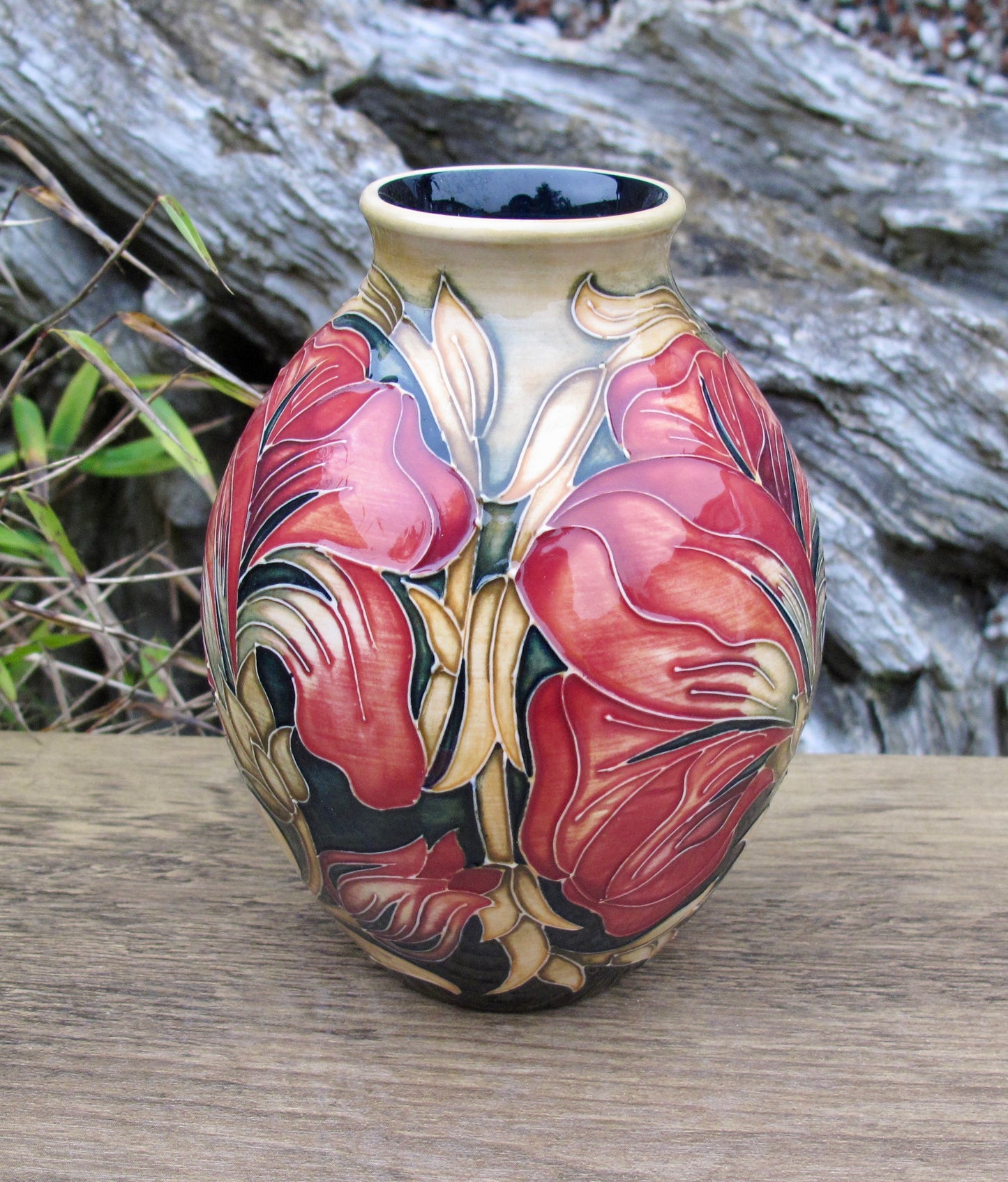 Moorcroft SPANISH VASE Shape 3/5 ( Centenary 1913-2013 ) Retail Price £345