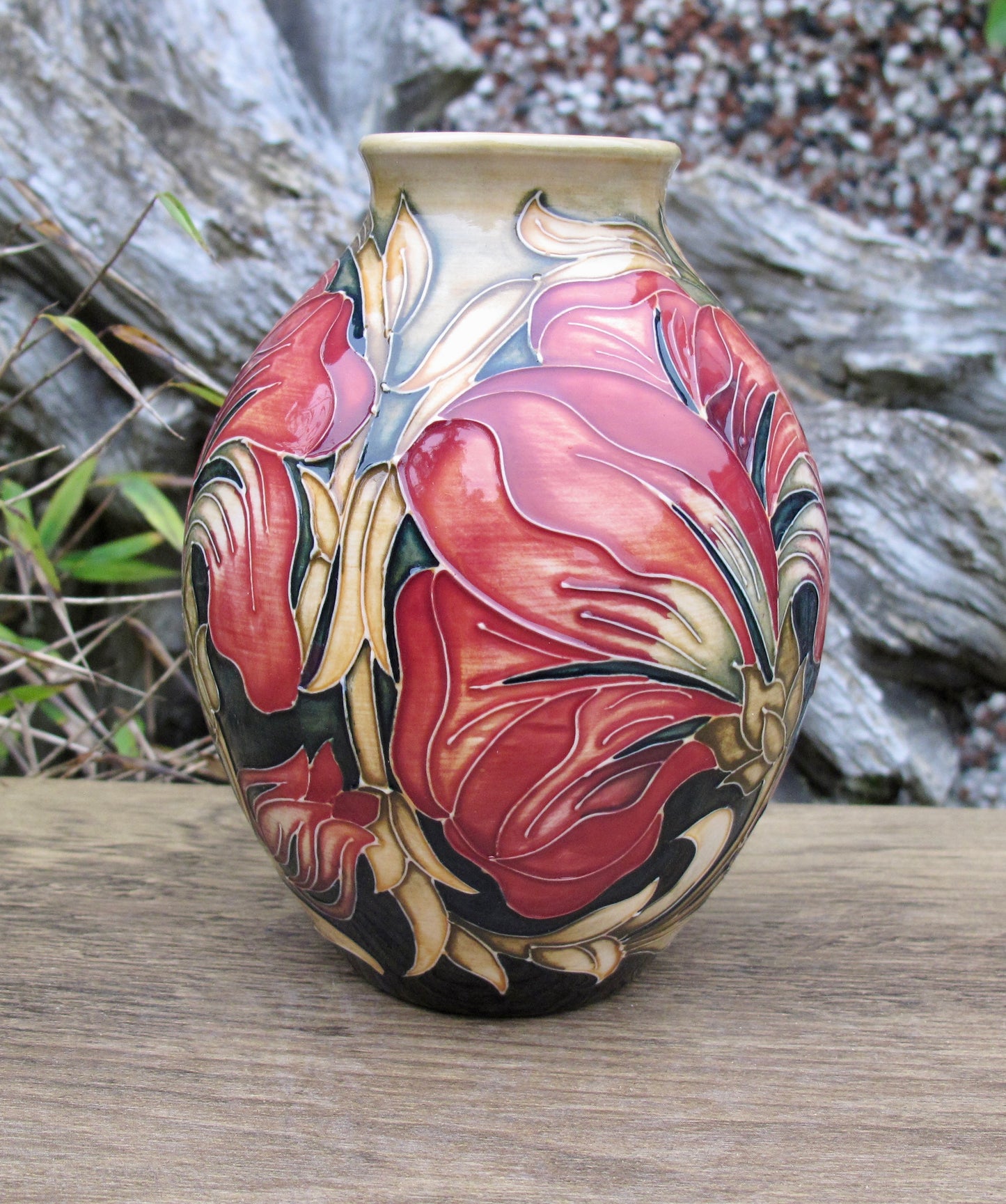 Moorcroft SPANISH VASE Shape 3/5 ( Centenary 1913-2013 ) Retail Price £345