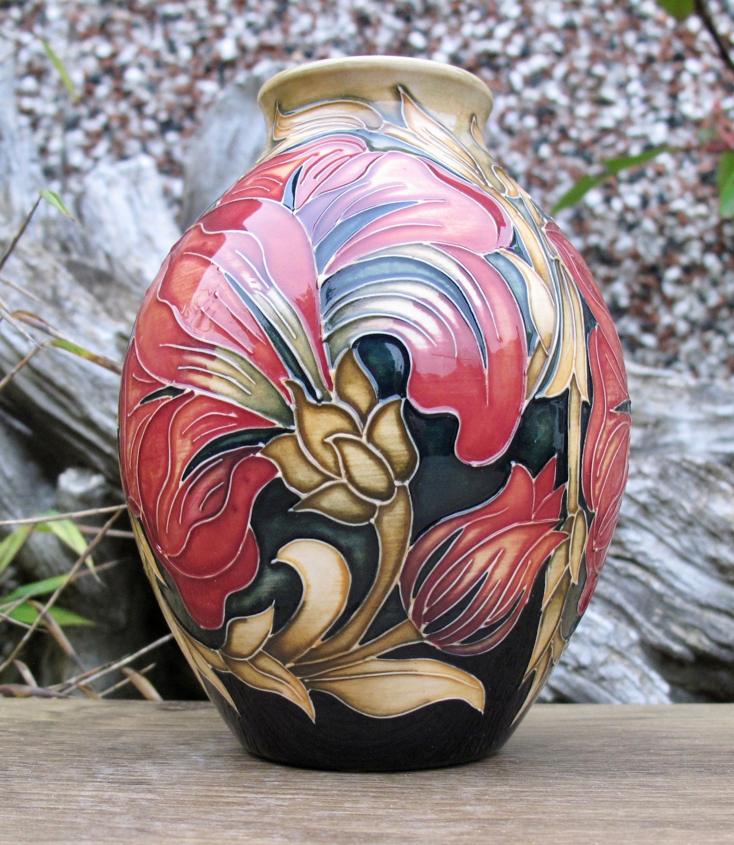 Moorcroft SPANISH VASE Shape 3/5 ( Centenary 1913-2013 ) Retail Price £345