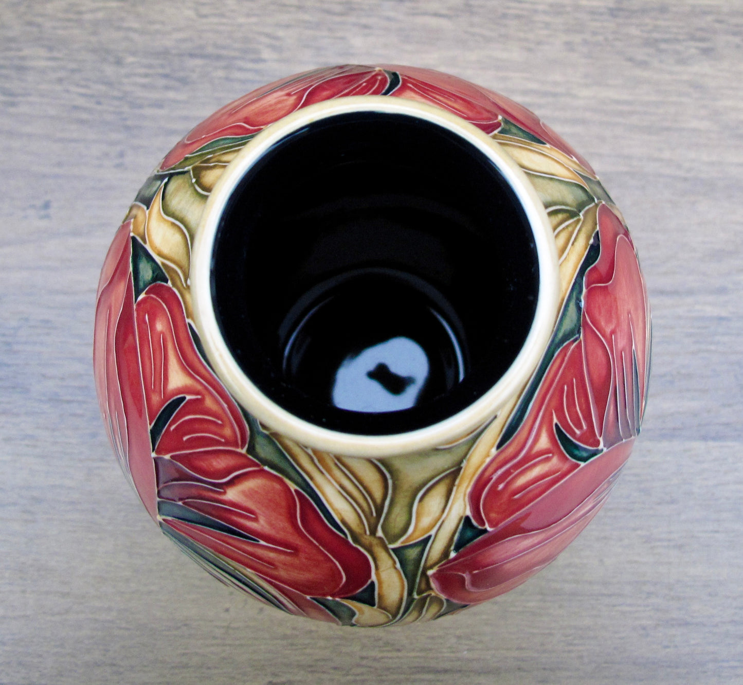 Moorcroft SPANISH VASE Shape 3/5 ( Centenary 1913-2013 ) Retail Price £345