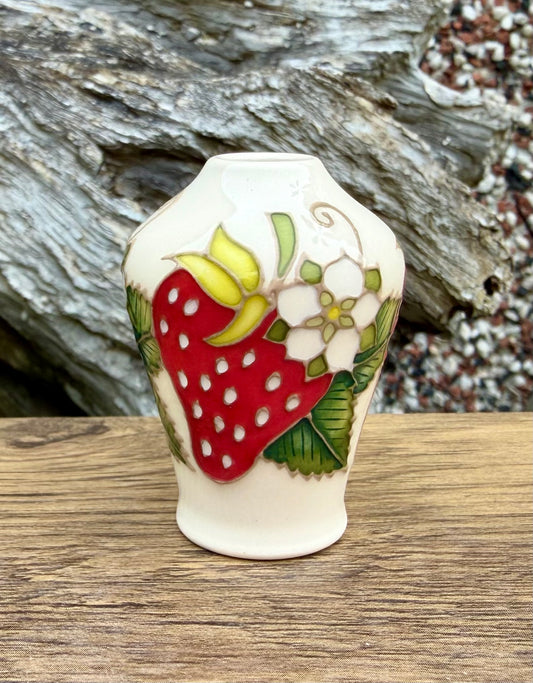 Moorcroft SUMMERS TREAT 576/2 Miniature Vase Retail Price £133