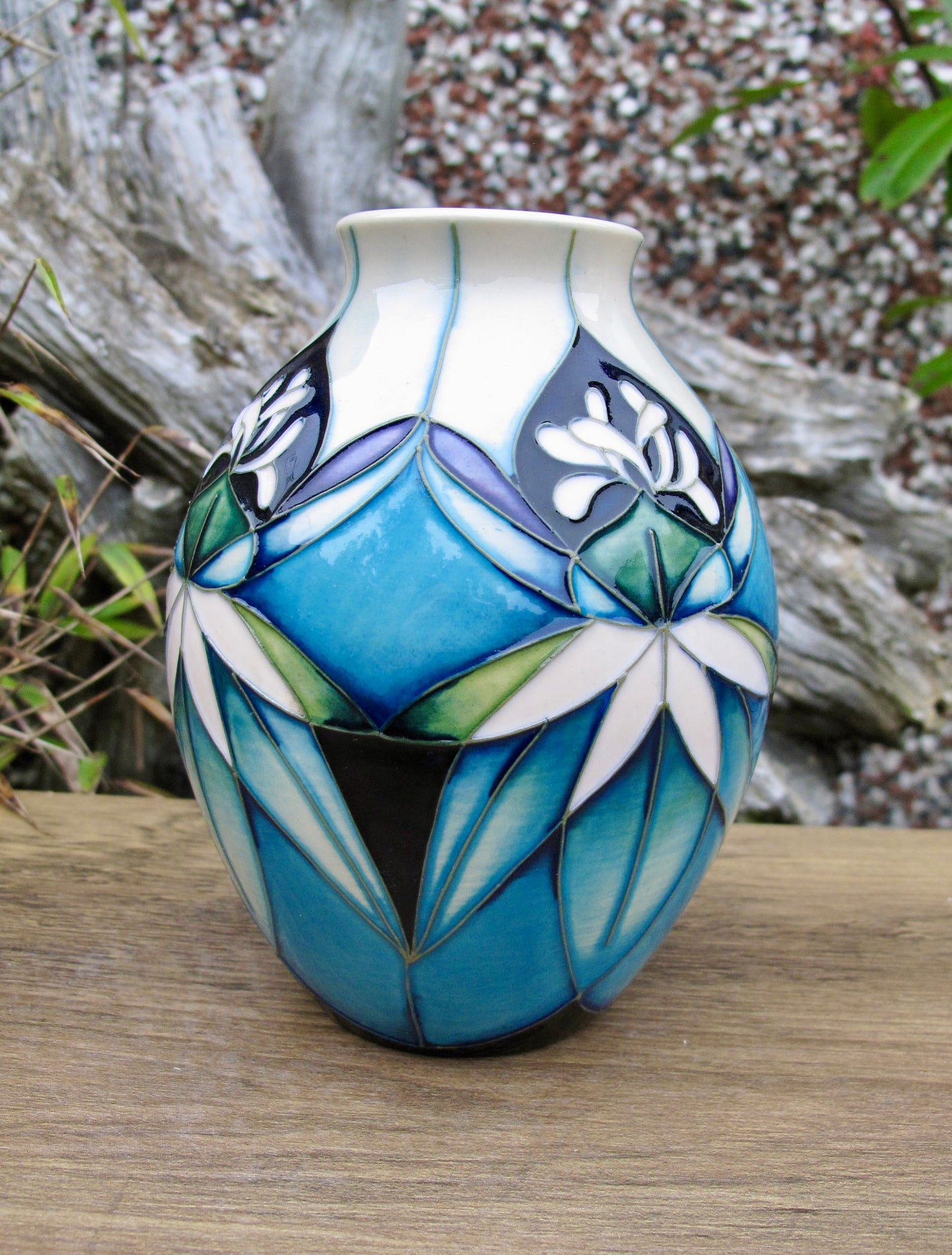 Moorcroft Exquisite COLOURS OF KIRIBATI Vase 3/5 Retail Price £290 Nicola Slaney