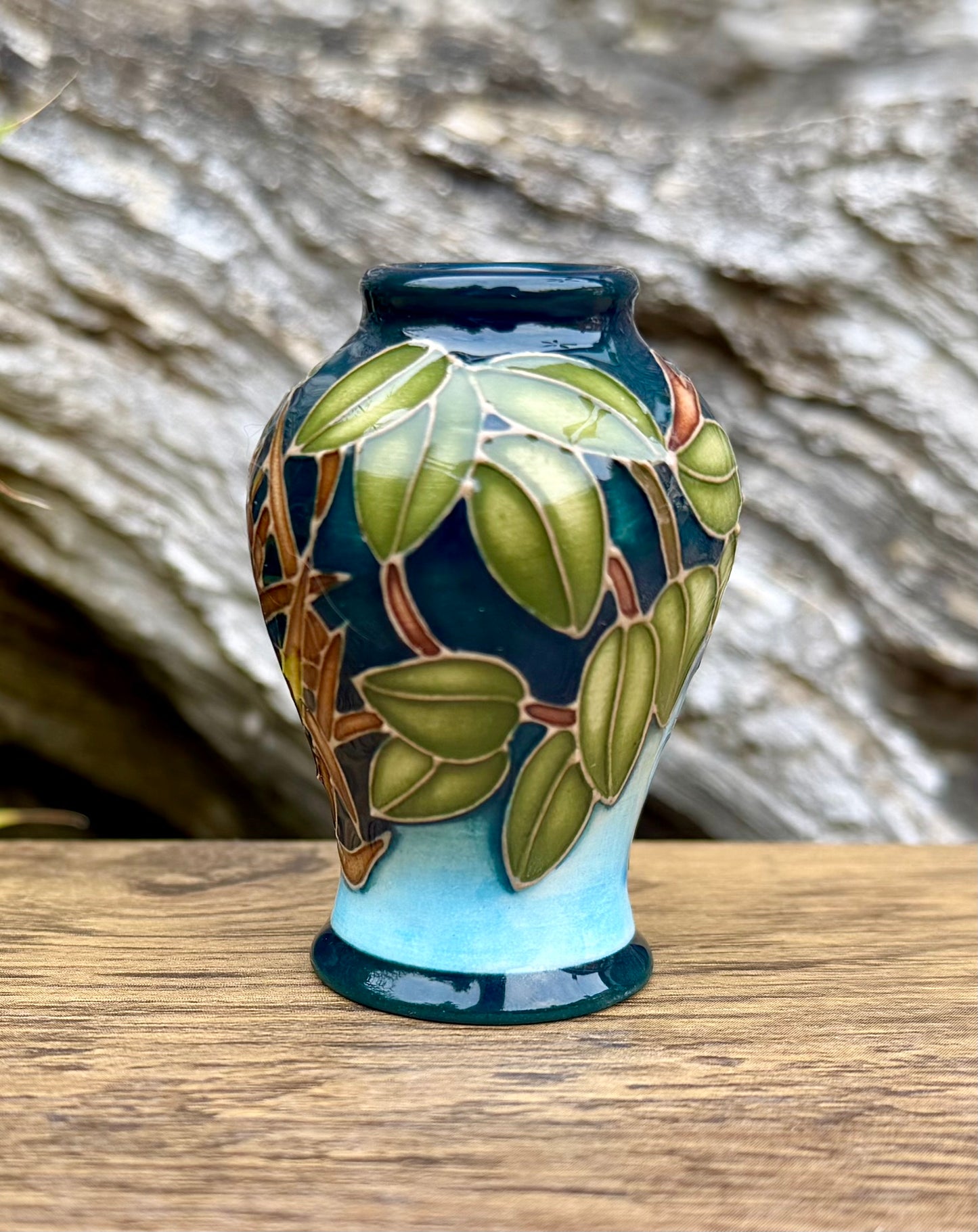 Moorcroft Miniature APRIL'S SONG 65/2 Vase 2026 Retail Price £192 WREN