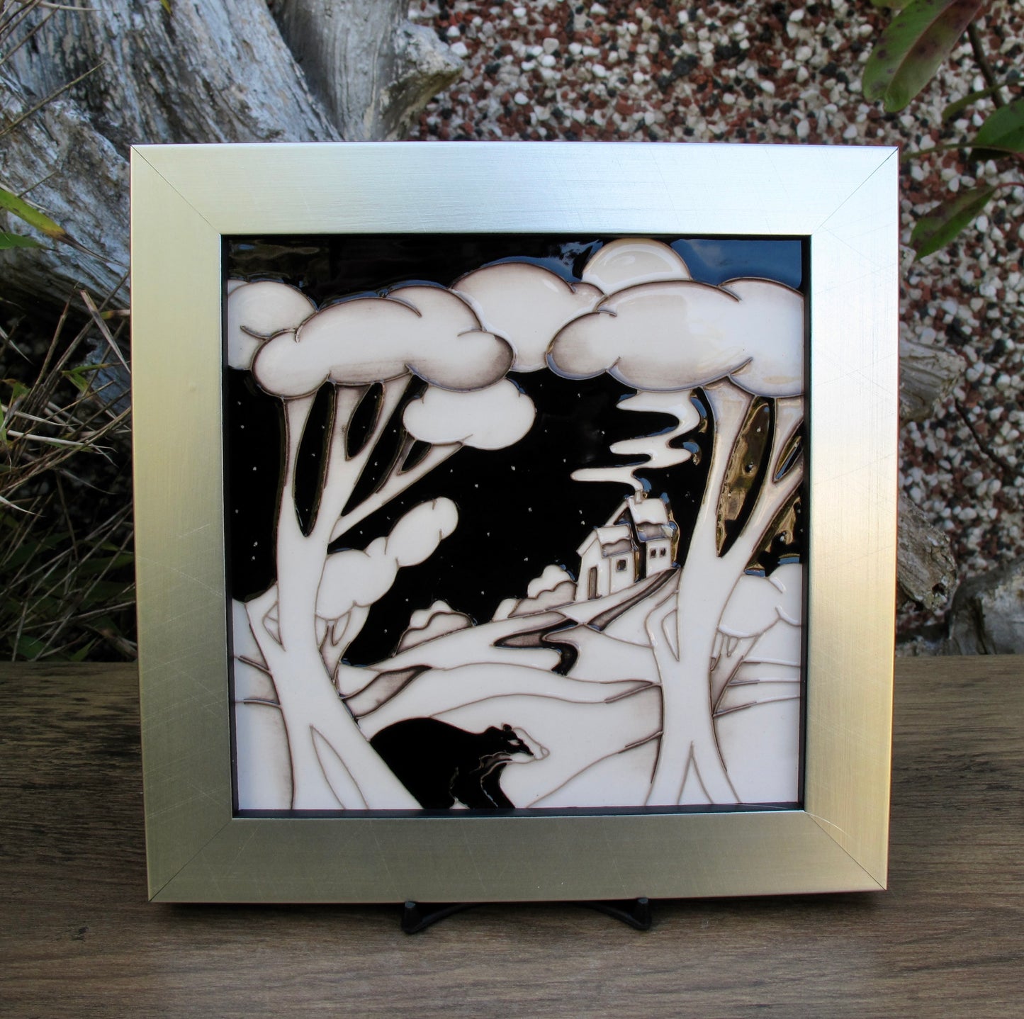 Moorcroft SILENT WATCHMAN WALL PLAQUE PLQ7 Retail Price £210