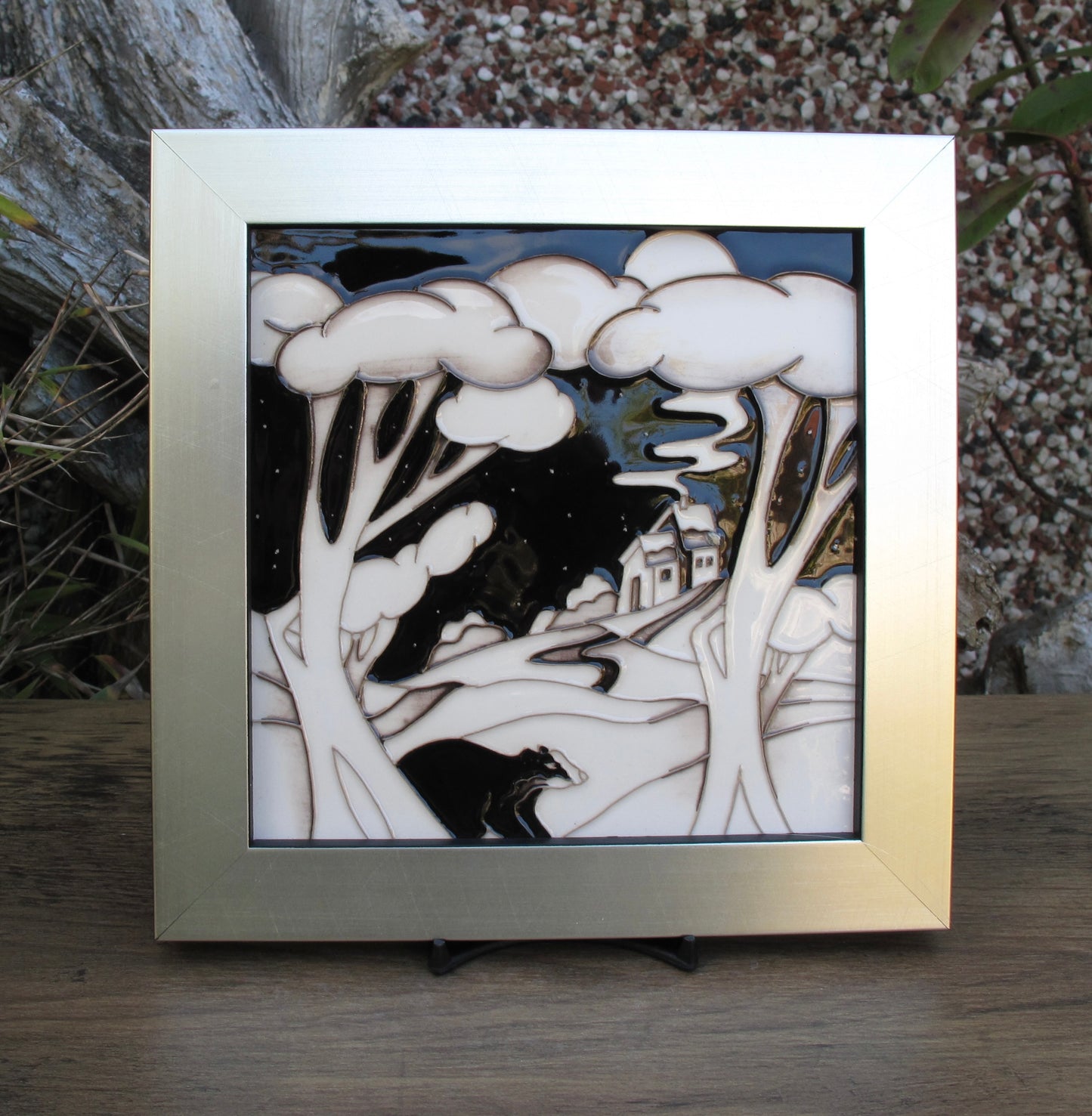 Moorcroft SILENT WATCHMAN WALL PLAQUE PLQ7 Retail Price £210