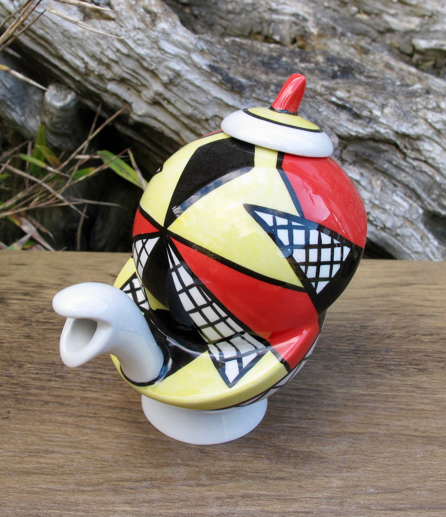 Lorna Bailey MINI LACROSSE TEAPOT Limited Edition 1/75 COA AUG 2005