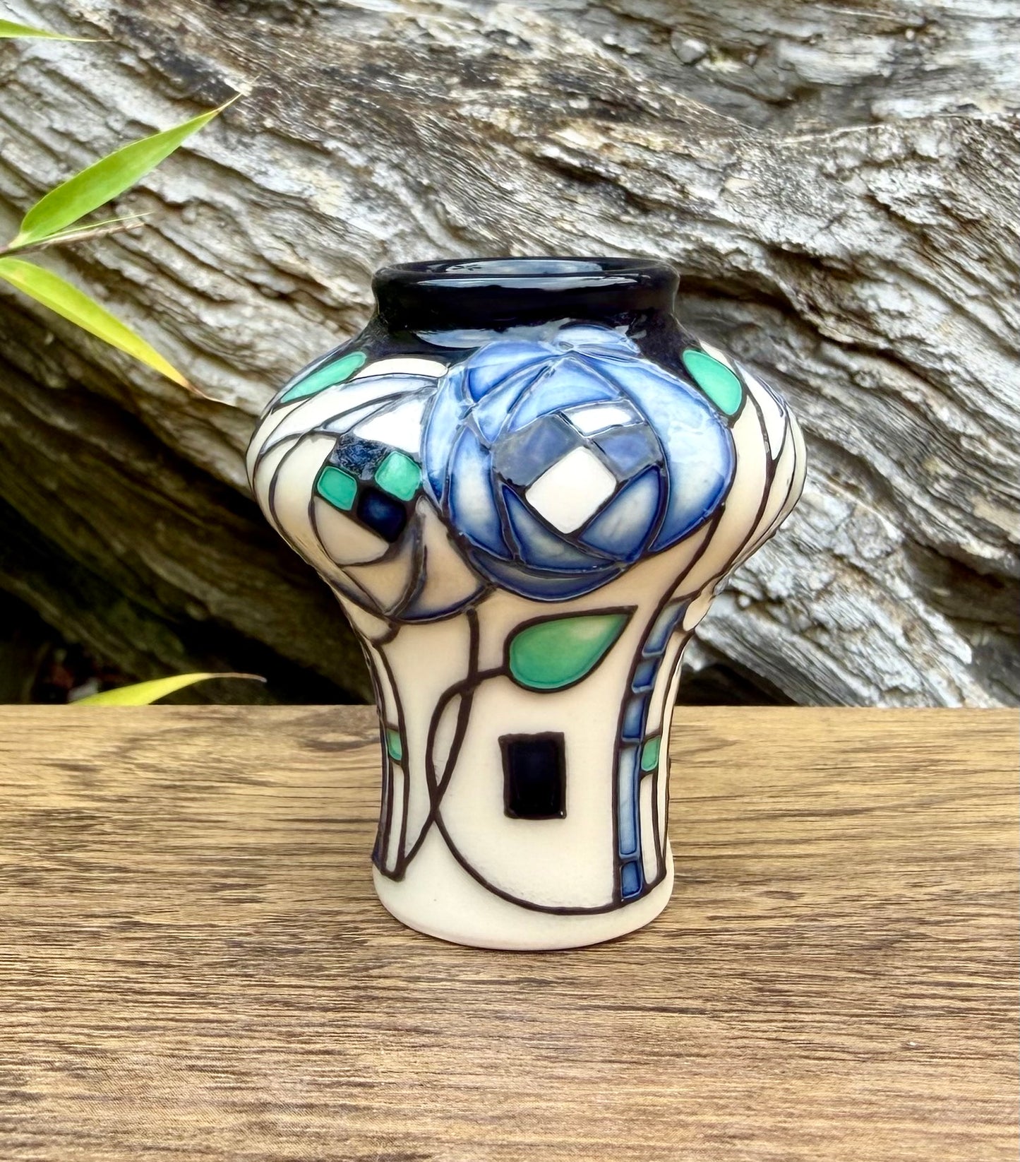 Moorcroft DECEMBER ROSE Miniature 10/2 Vase Retail Price £149