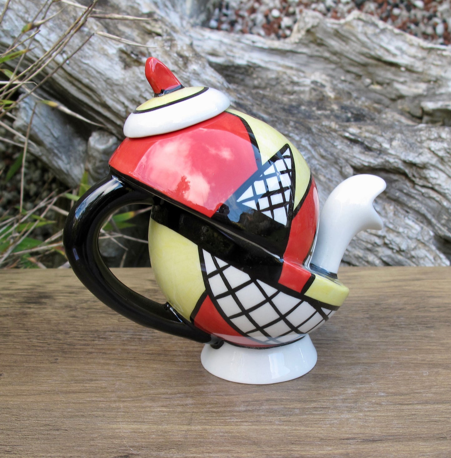 Lorna Bailey MINI LACROSSE TEAPOT Limited Edition 1/75 COA AUG 2005