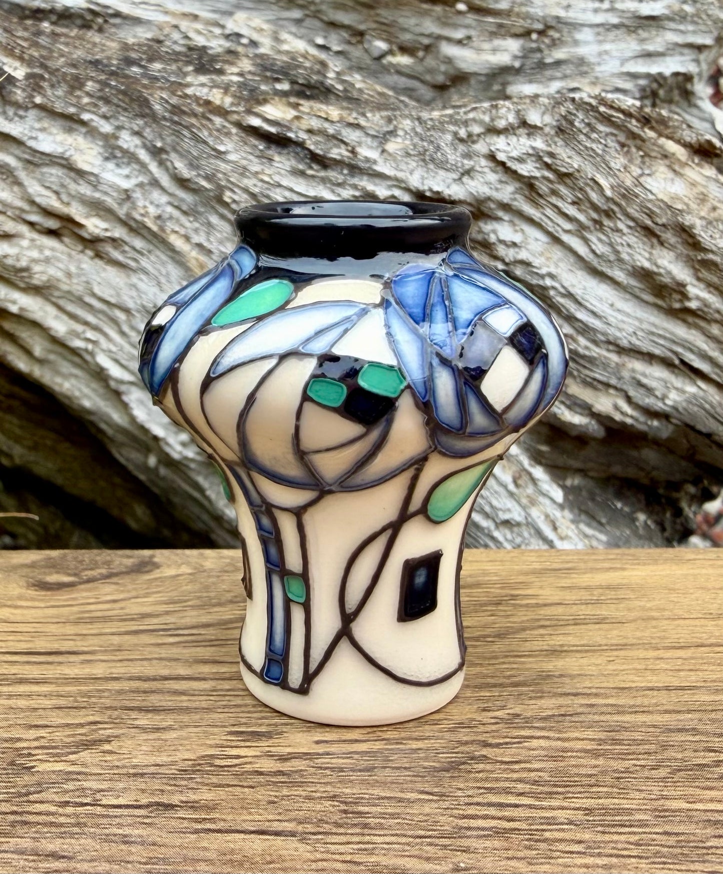 Moorcroft DECEMBER ROSE Miniature 10/2 Vase Retail Price £149
