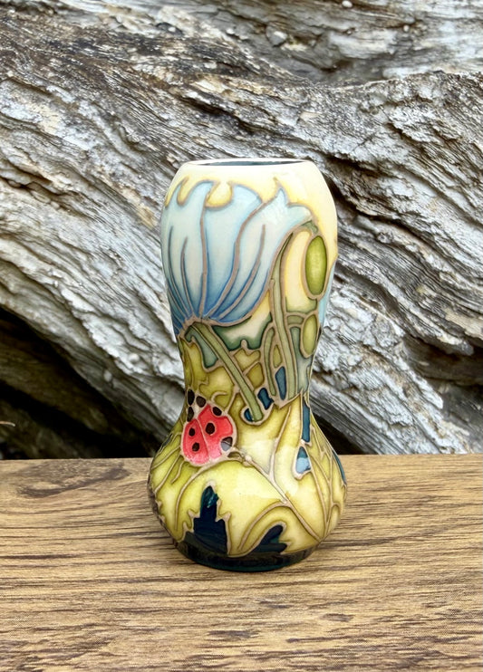 Moorcroft Miniature MARCH AWAKING 92/2 Vase Retail Price £171